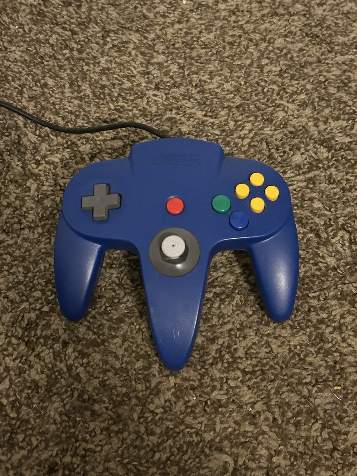 Nintendo 64 bundle – 2 controllers- memory pack – cords – console – port cleaner