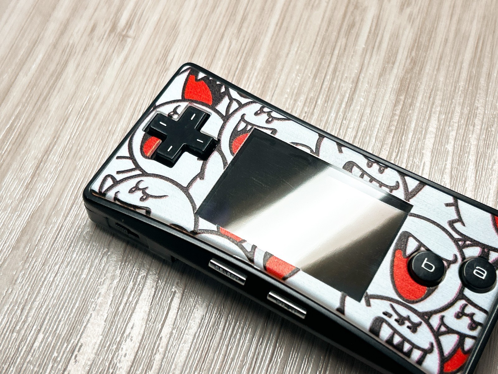 Nintendo GameBoy Micro Black Console Tested w/ Charger – Great