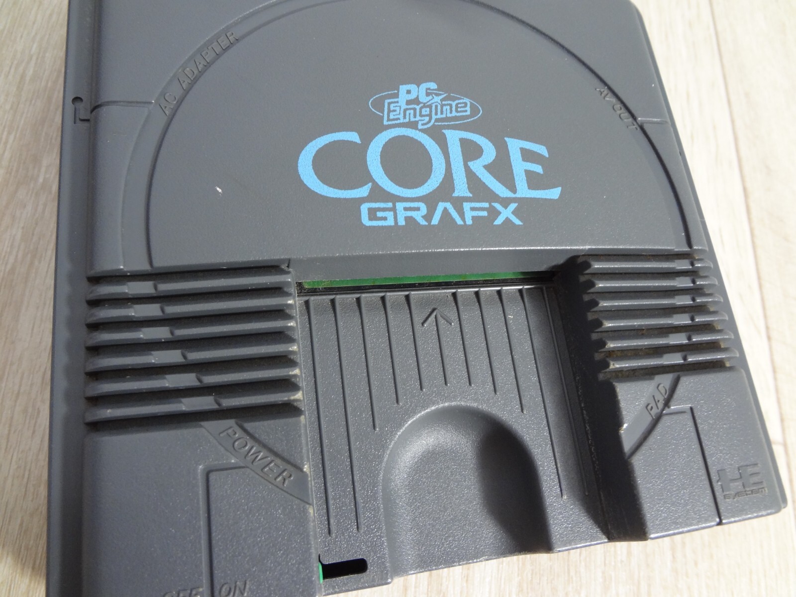 PCE NEC PC engine pcengine CORE GRAFX Console and controller set Tested Work 1