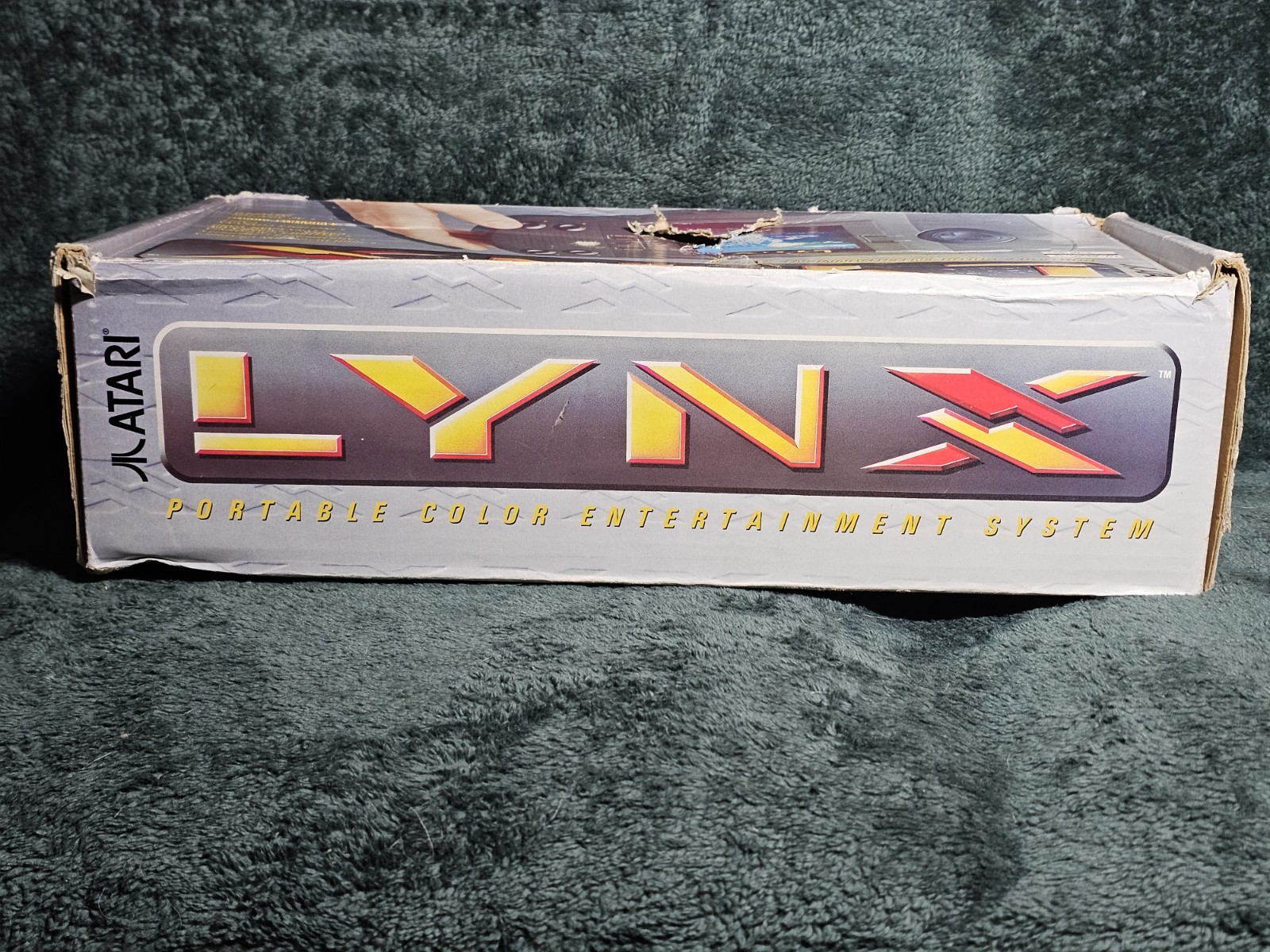 Atari Lynx System Original + 9 GAMES & MATCHING SERIAL NUMBERS BOX! WORKING