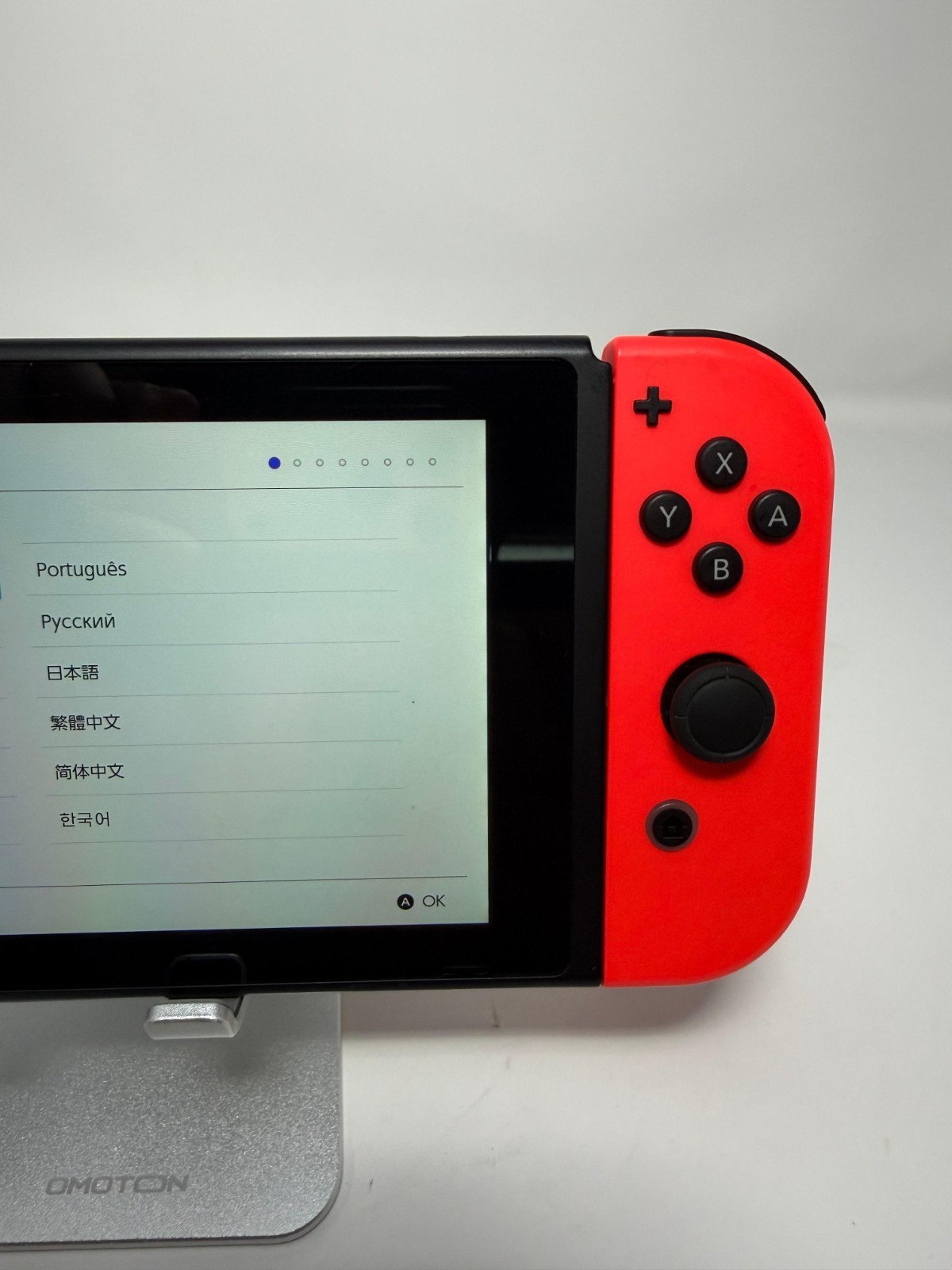 Nintendo Switch HAC-001(-01) 32GB Small Crack in Case Tested Working