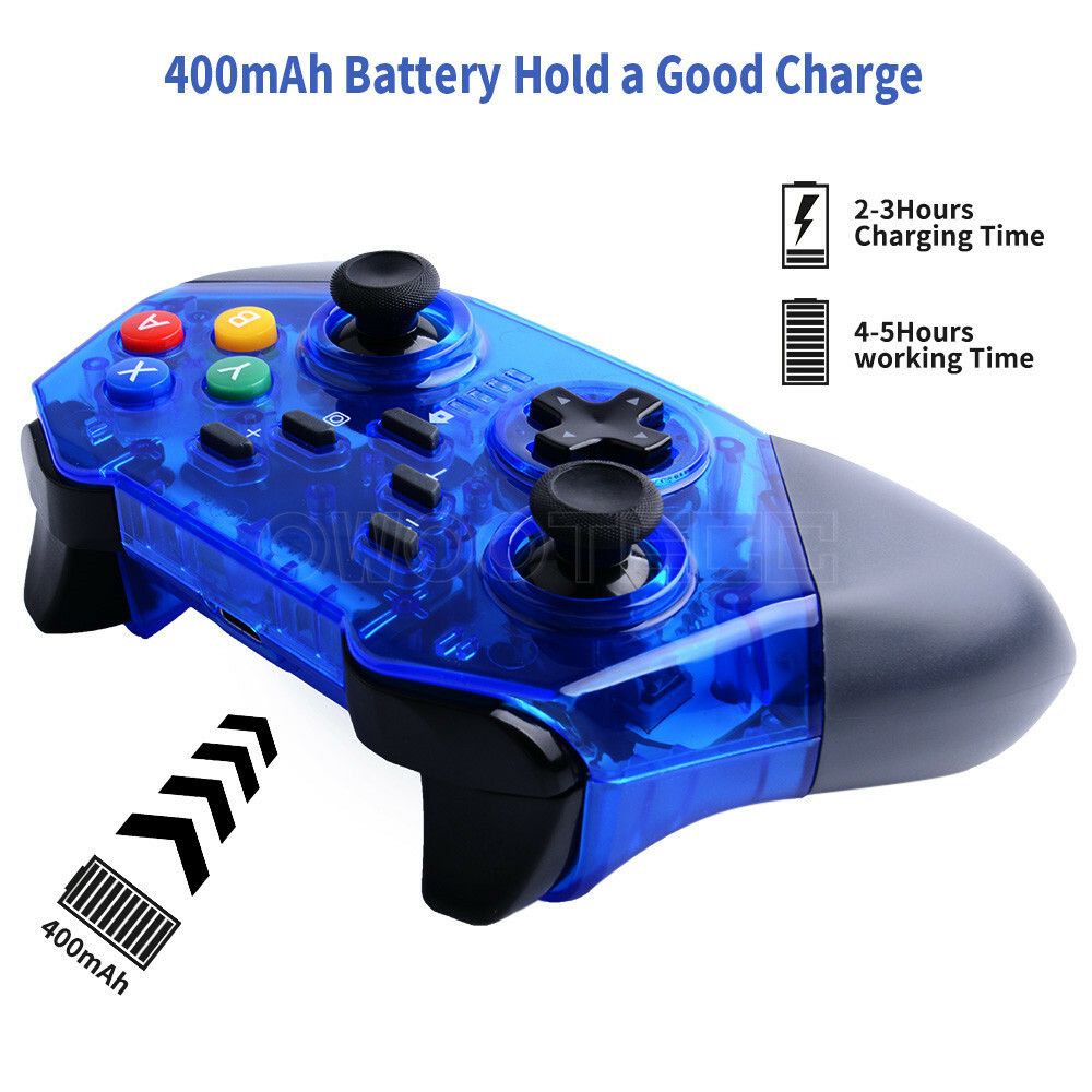 Owootecc Wireless Game Controller Bluetooth Gamepad for Nintendo Switch,PC,Mac