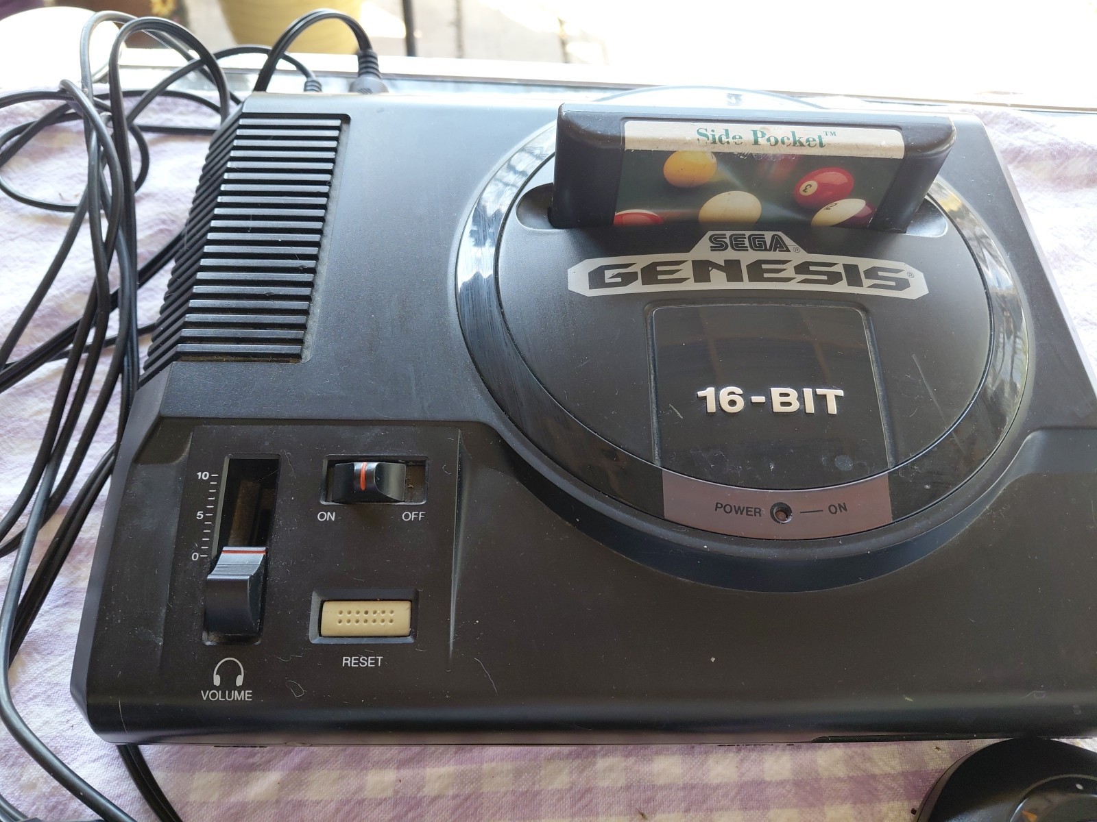 Sega Genesis Console 1601 With Controller Tested And Working