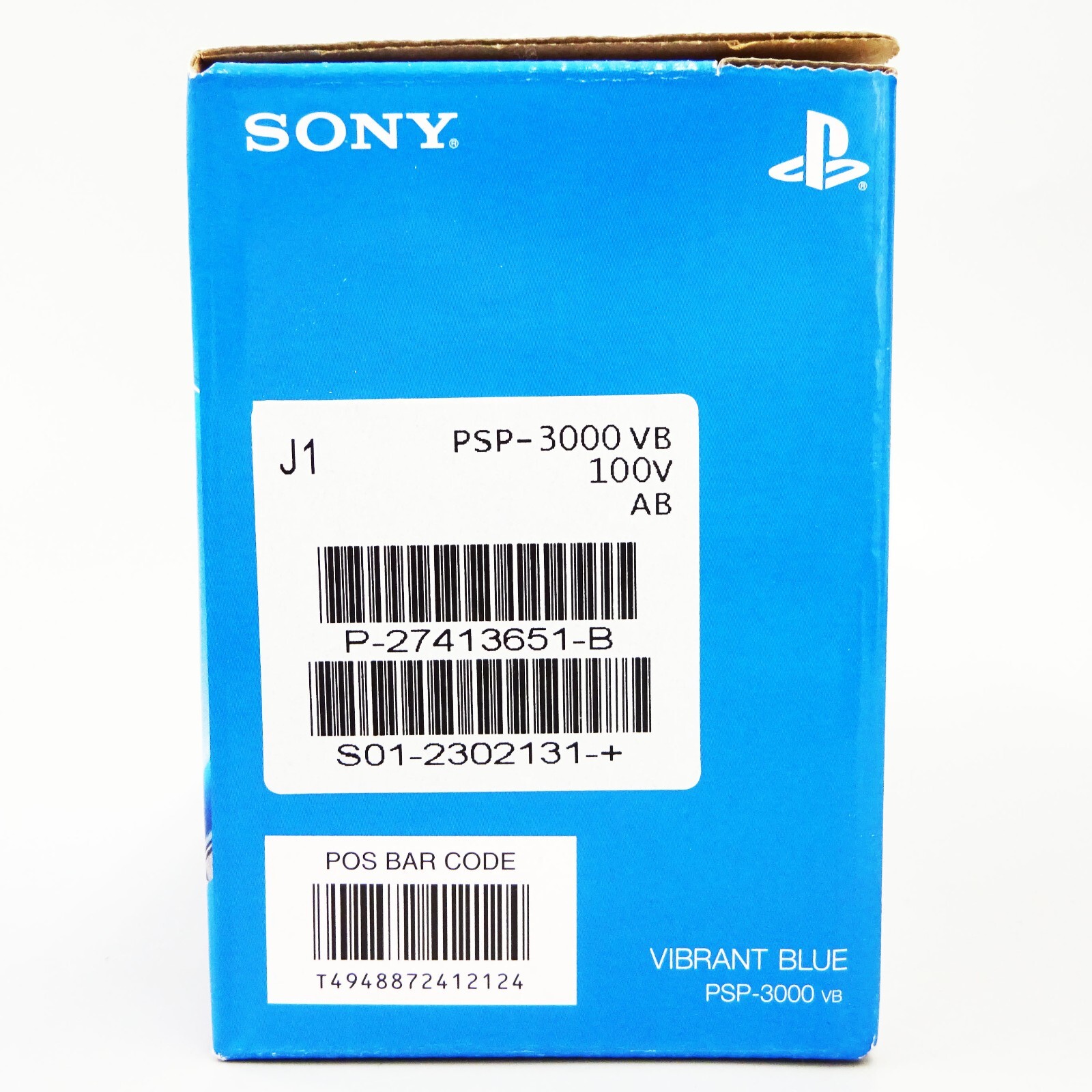 SONY PSP Playstation Portable Console Vibrant Blue PSP-3000 VB Japan NEW