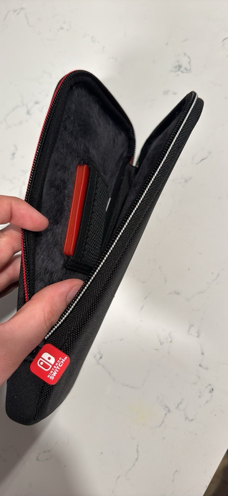 Nintendo switch OLED With Carrying Case Red Joy Con Carrying Case Dock & Cables