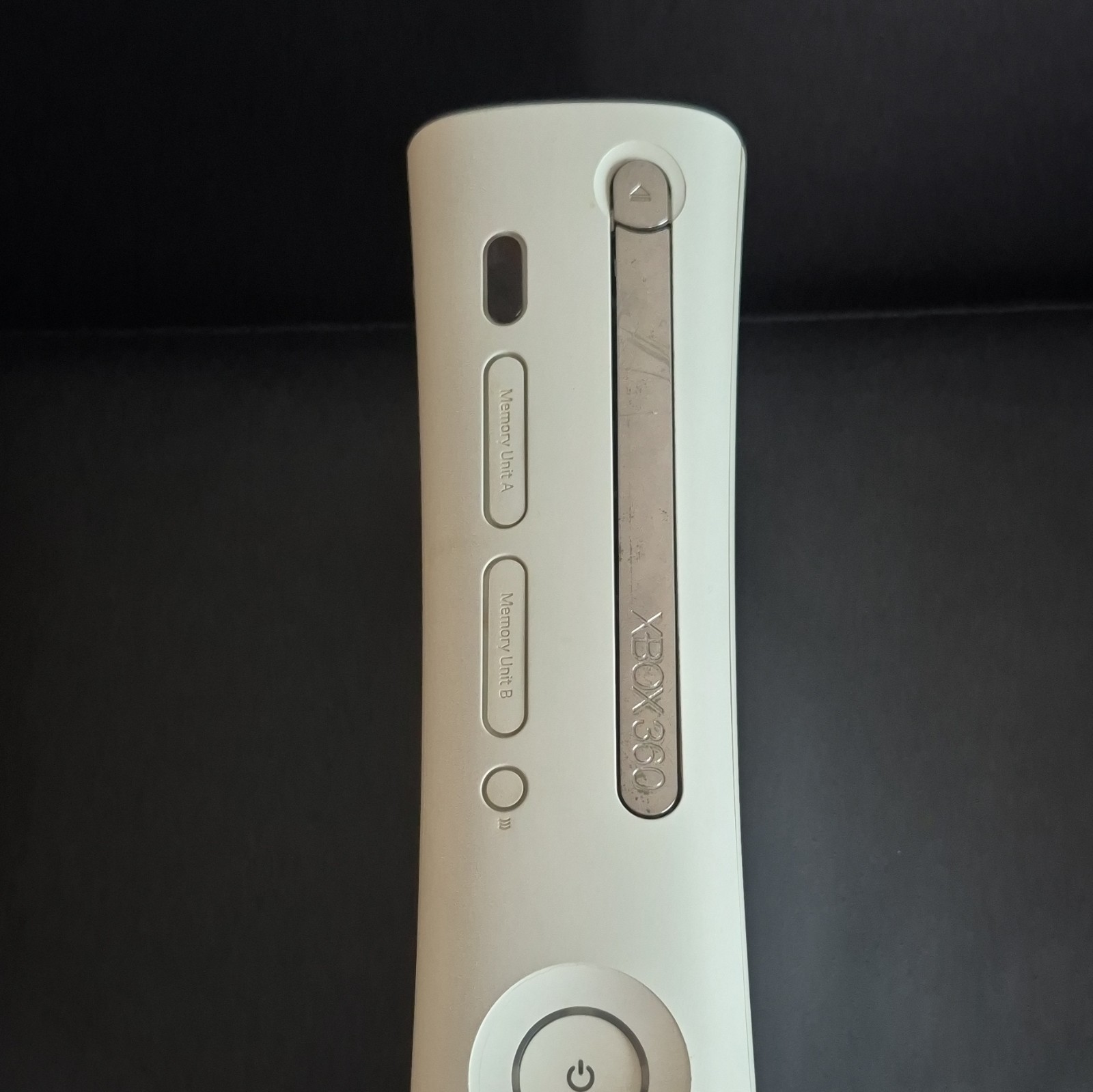 Xbox 360 FAT white Console with oem controller and oem brick & COD Black ops
