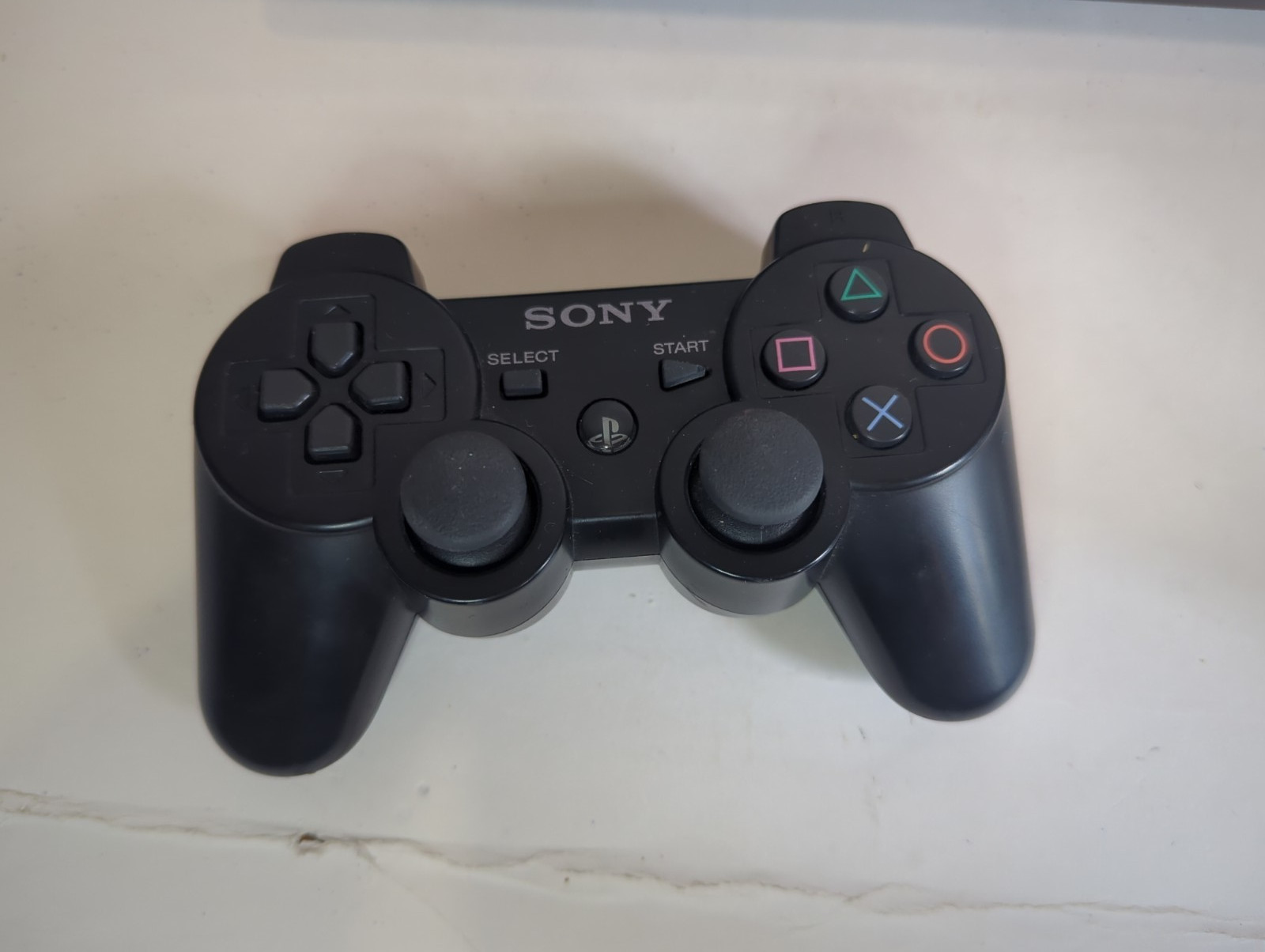 Sony PlayStation 3 Console PS3 Slim Black Bundle Controller Camera cables D4