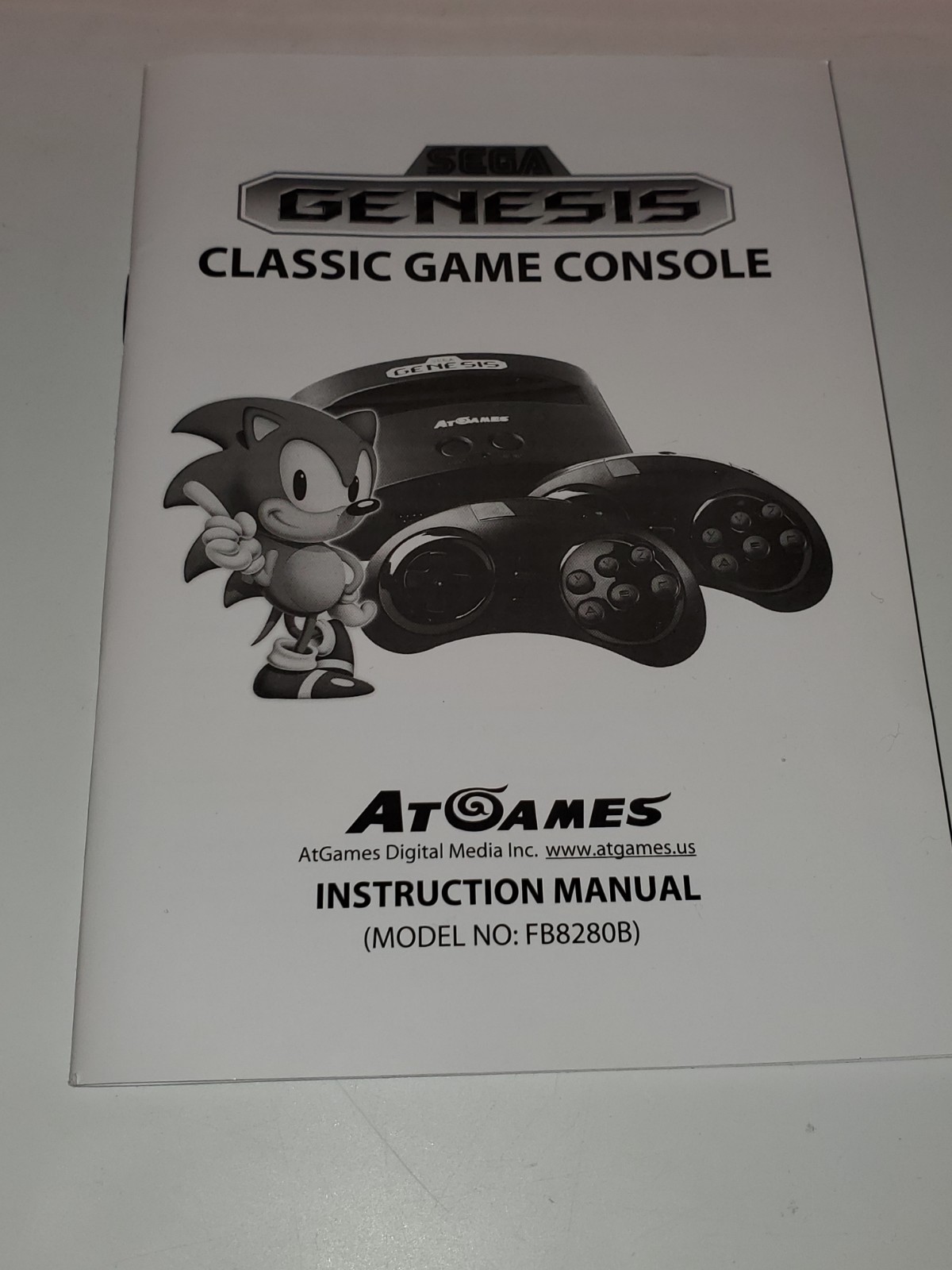 Sega Genesis Mini Classic Game System Sonic HedgeHog Mortal Kombat 2 3