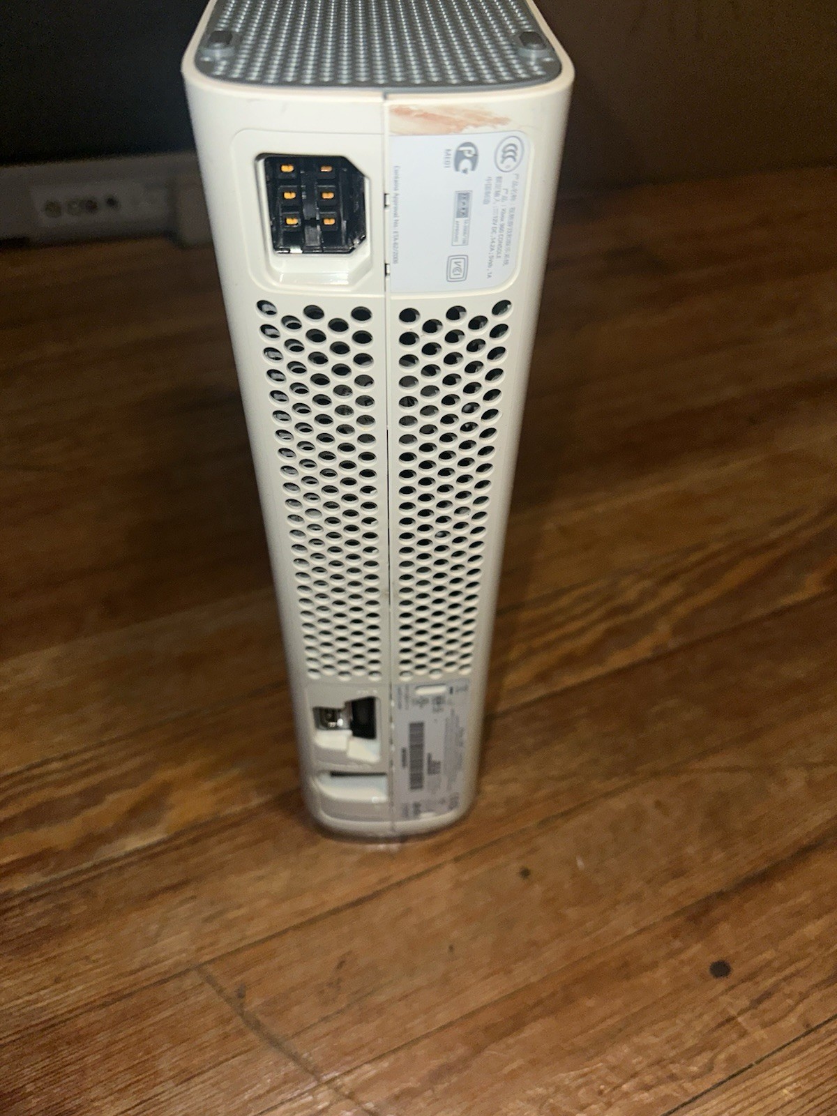 Microsoft Xbox 360 Console – Matte White Tested For Parts Or Repair Powers On
