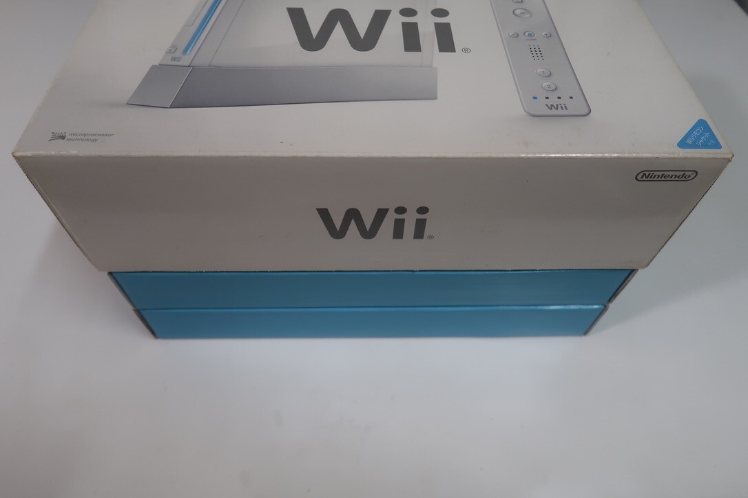 Nintendo Wii　White console SET & My first Wii　NTSC-J　Japanese　tested［A-2］