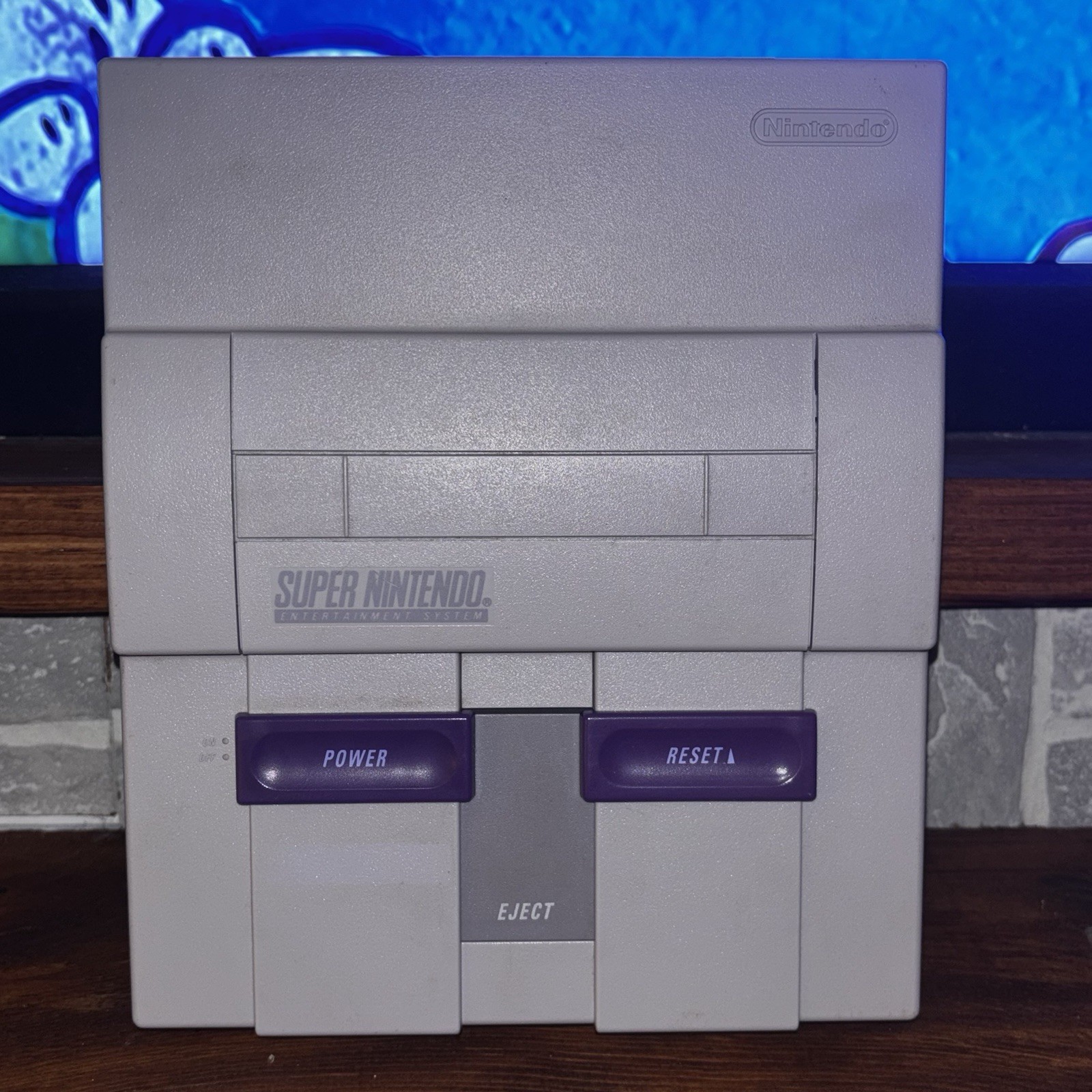 Super Nintendo SNES Original SNS-001 Console Only AS IS FOR PARTS