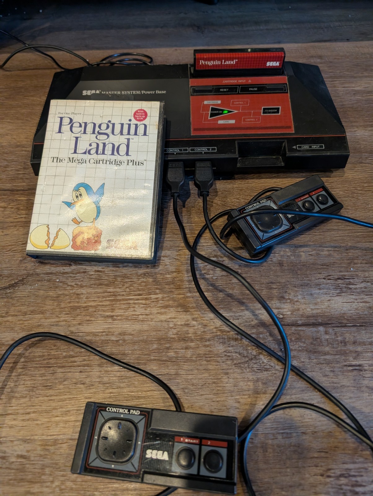 Sega Master System Power Base Console – Works Perfectly Game Included