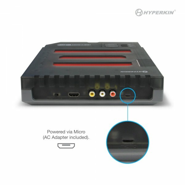 Hyperkin RetroN 3 HD Console for NES,SNES,Super Famicom,Genesis/Mega Drive Black