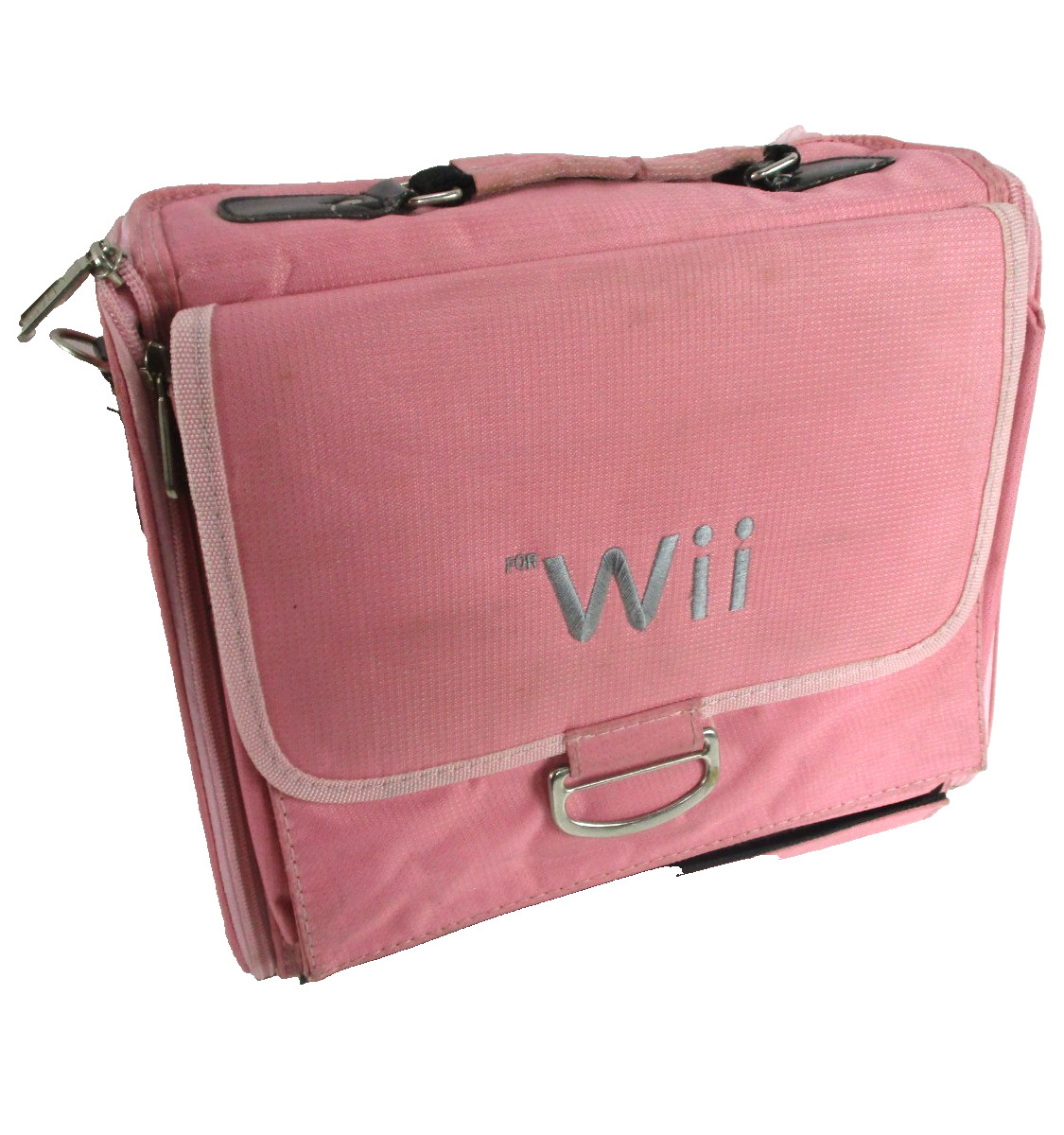 Nintendo WII Gaming Console & Carrying Case Power & Video RVL-001!!