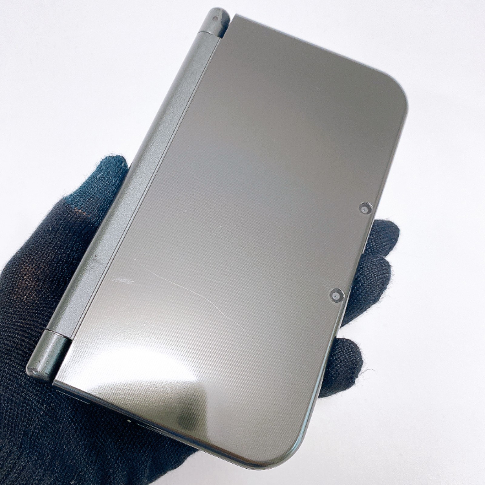【Top IPS】New Nintendo 3DS LL XL Metallic Black Console Stylus Japan Tested Rare