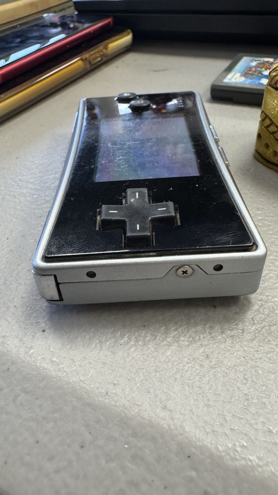 Nintendo Game Boy Micro Handheld Console Black/Silver