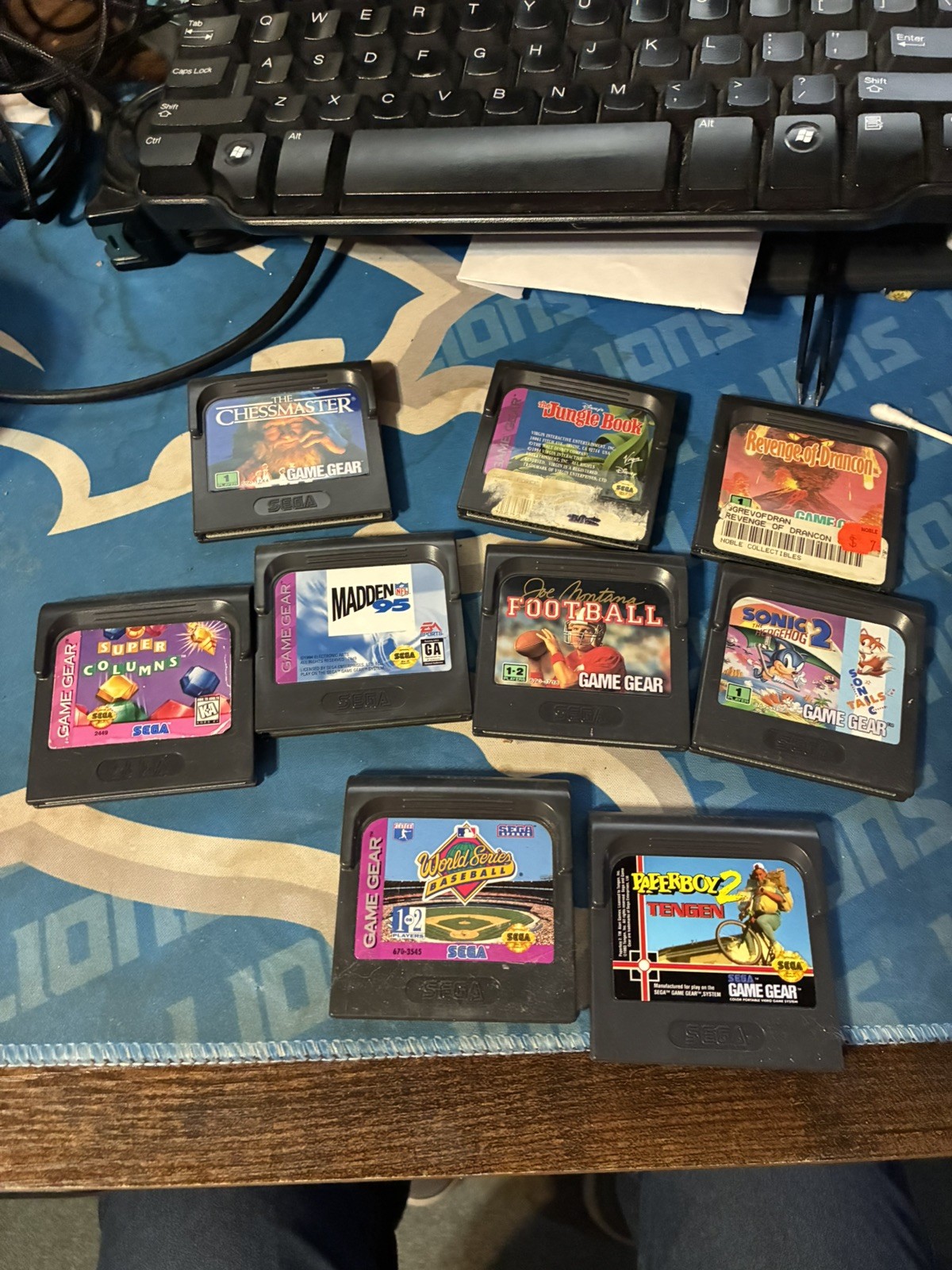SEGA Game Gear Handheld IPS Screen & Blue LED with Everdrive & Games