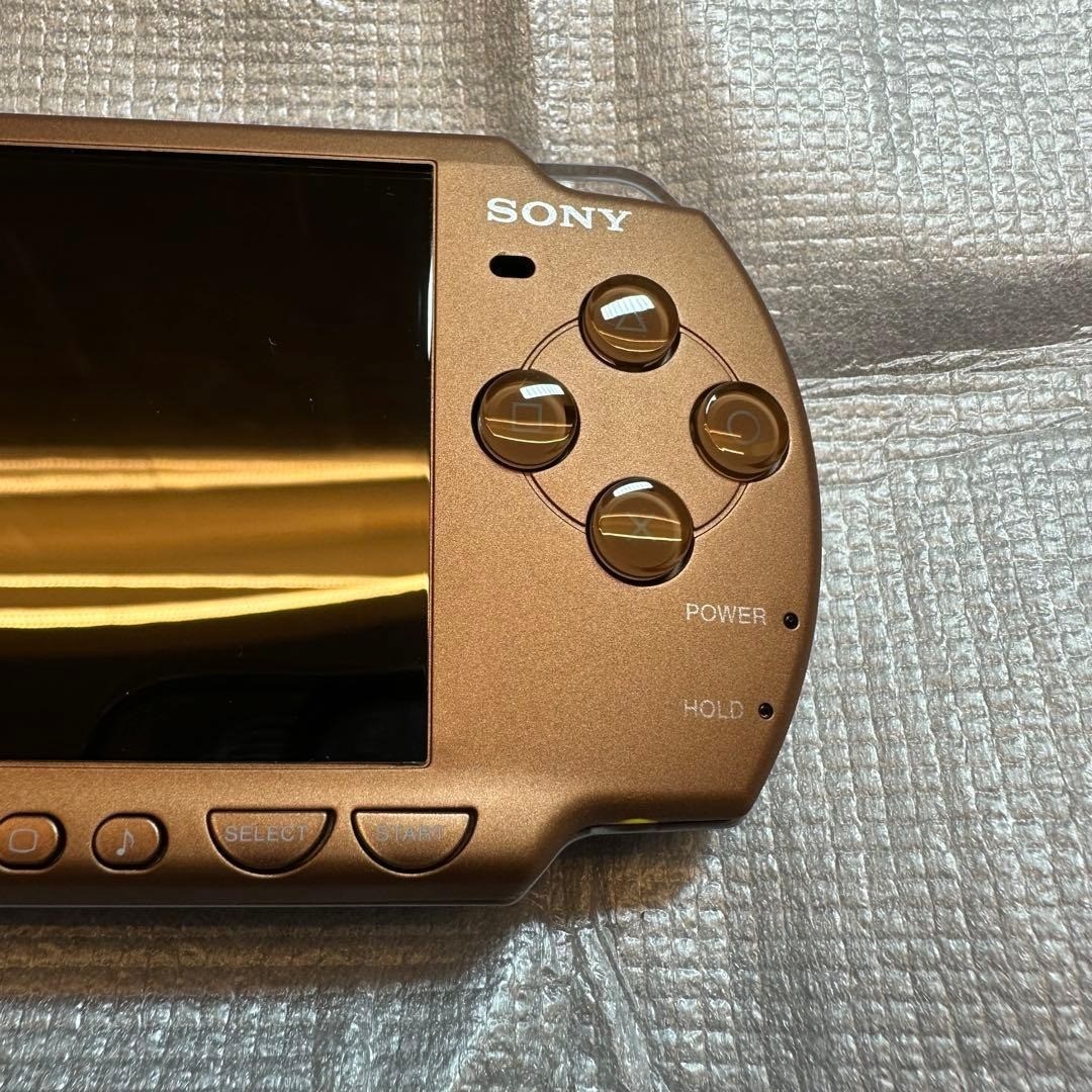 SONY PSP 2000 Matte Bronze Value Pack Console Unused Japan Region Free NTSC J