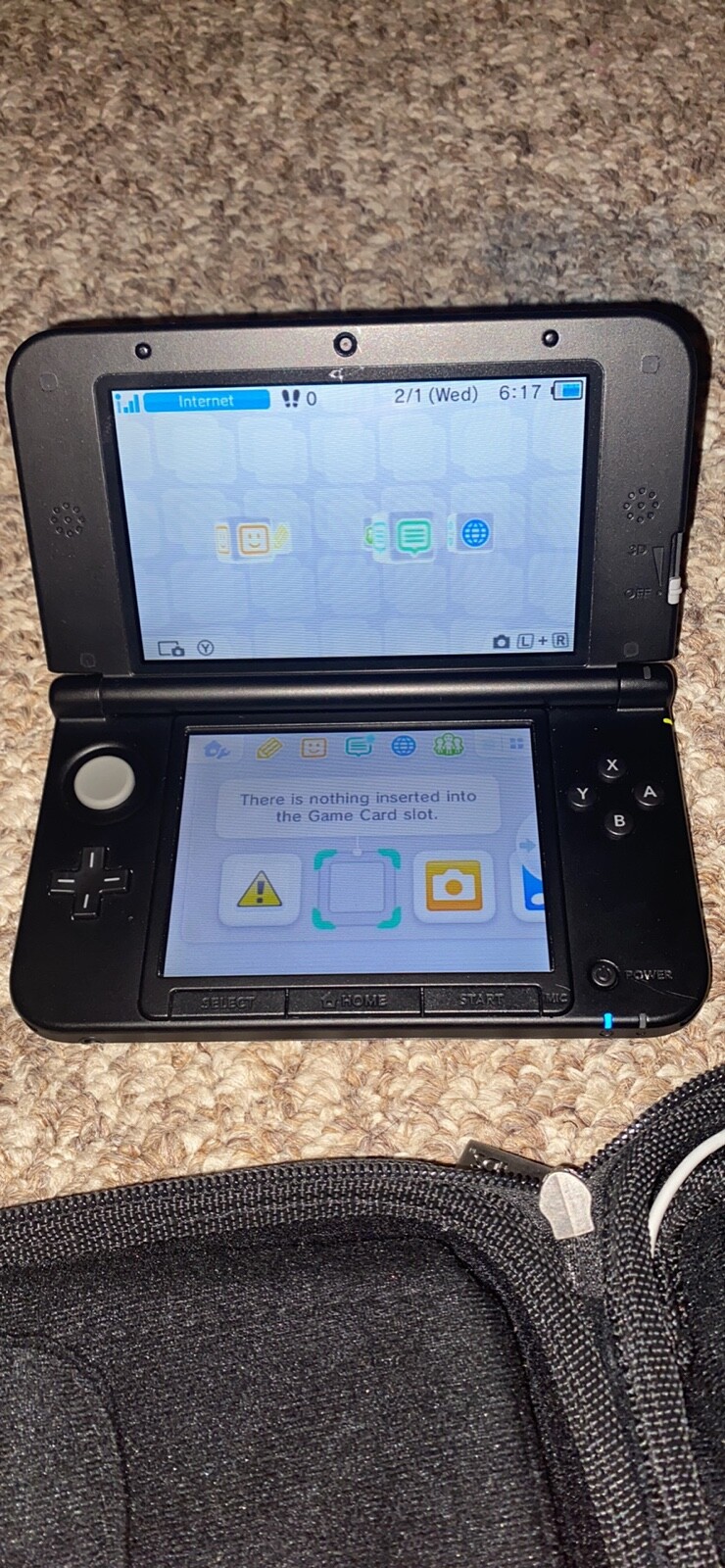Nintendo 3DS XL Mario & Luigi Dream Team Silver Handheld System