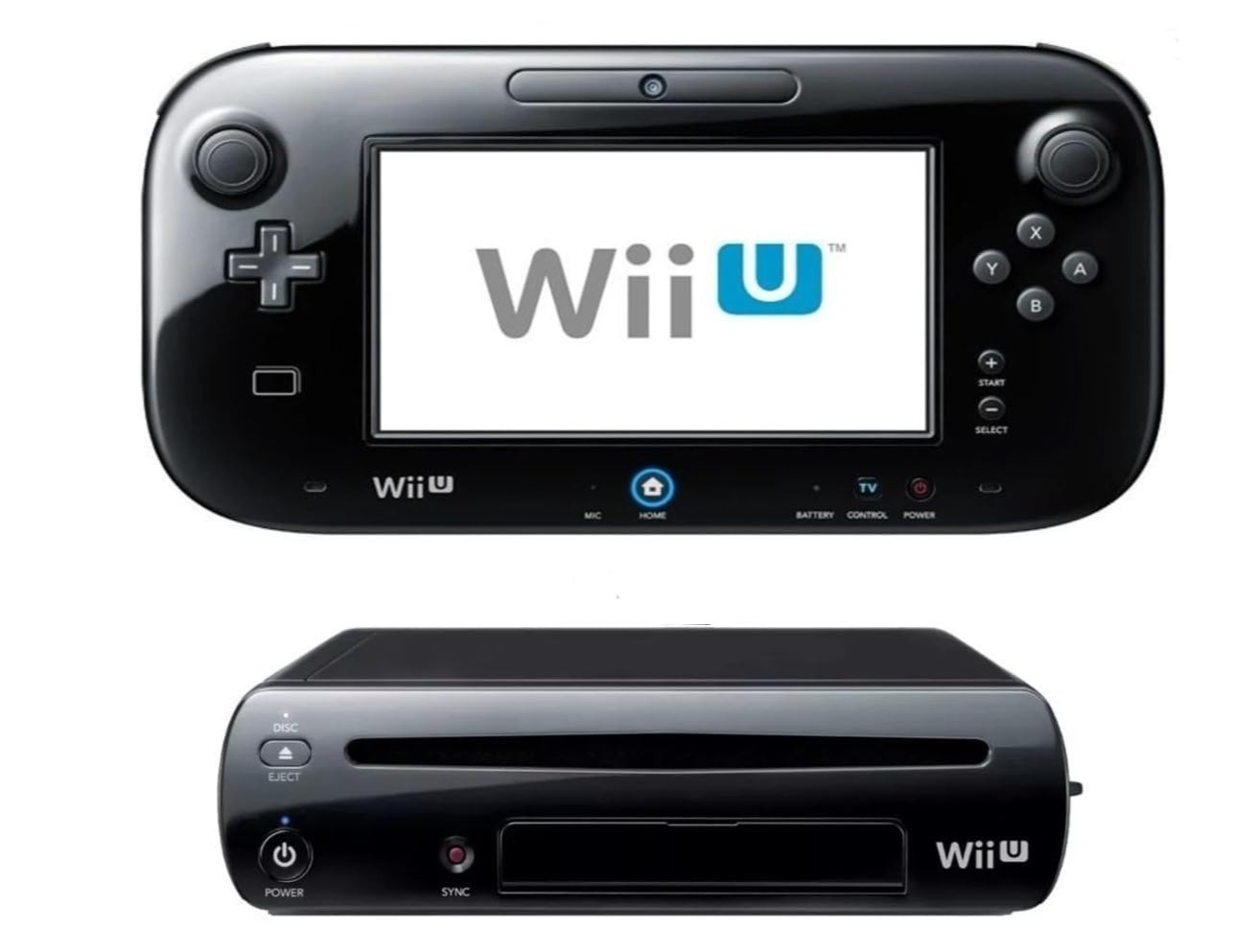 Nintendo Wii U Console 32GB Basic Set Black Used