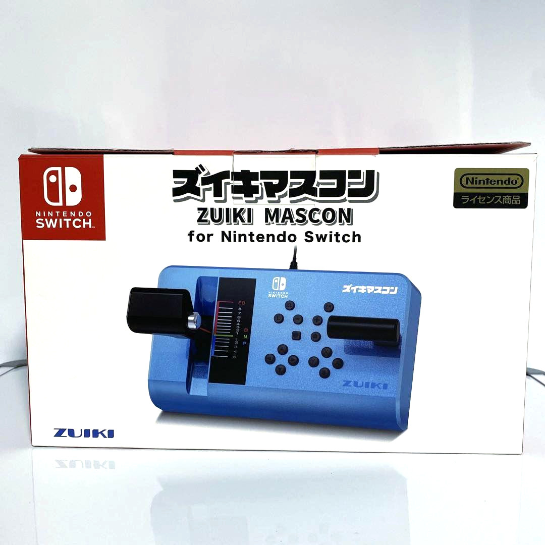 ZUIKI MASCON Controller Densha de GO Nintendo Switch Blue Used