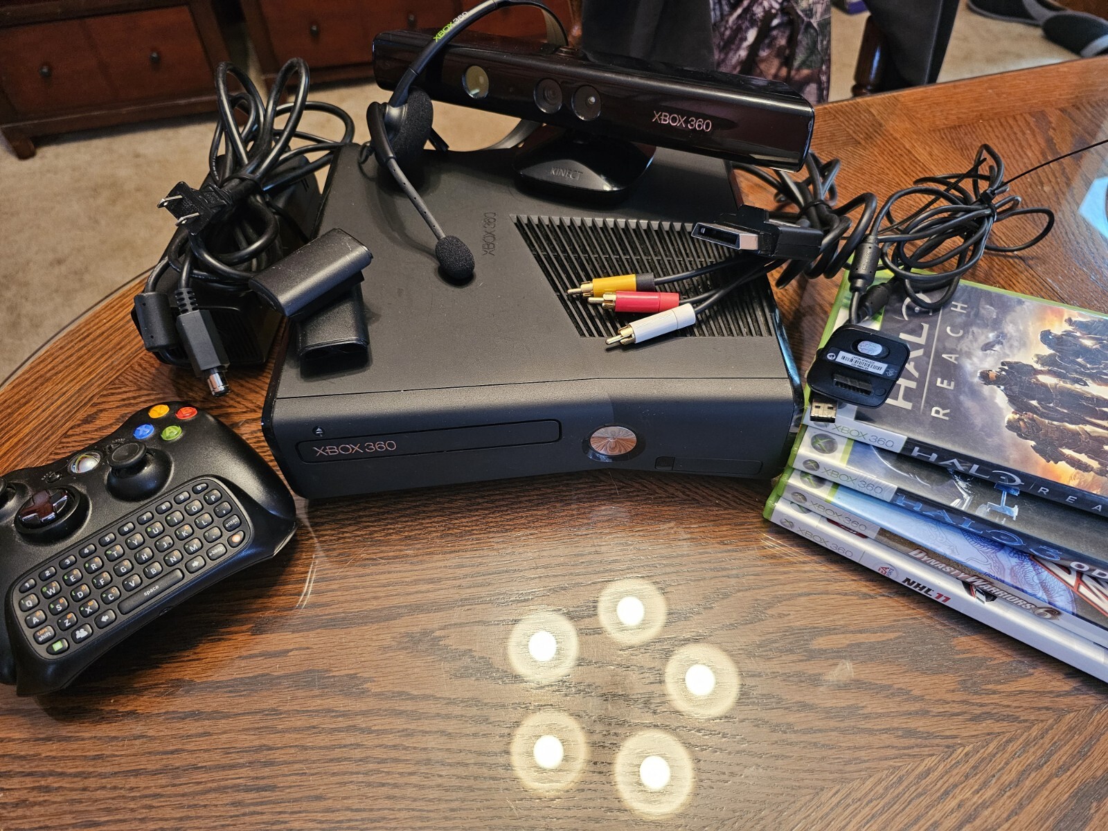 🔥Microsoft Xbox 360 S Console /w Wireless Controller +Games & More! Tested!🔥