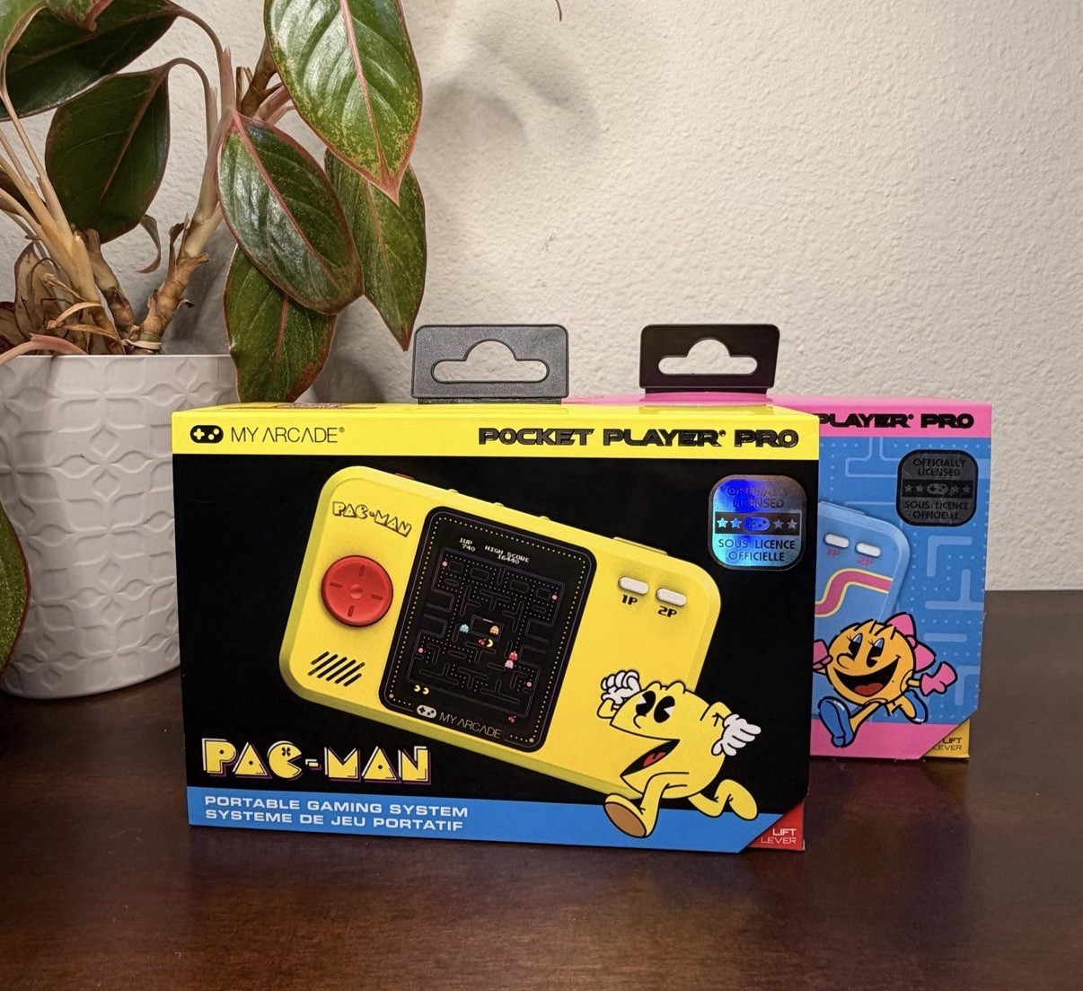 My Arcade Pac-Man & Ms. Pac-Man Pocket Player Pro Handheld