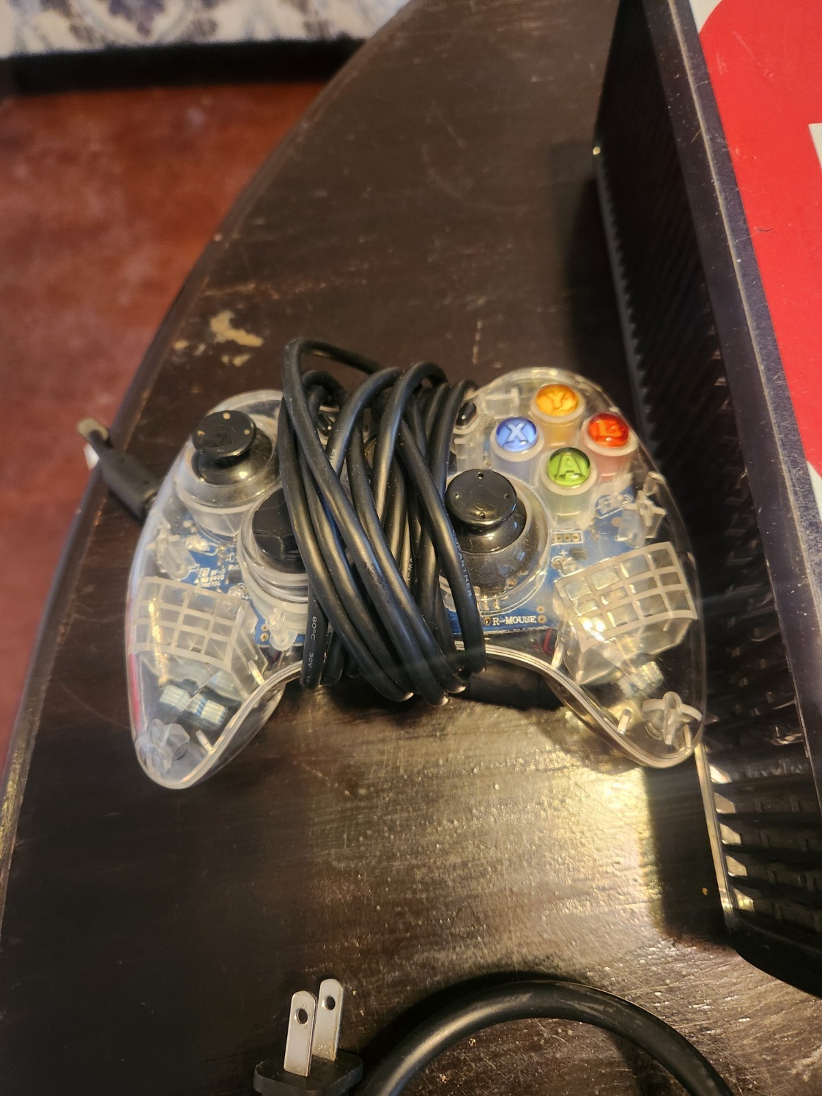 Xbox360 Slim Consol Bundle Controler, microsoft ac adapt,av connect. Power Cord