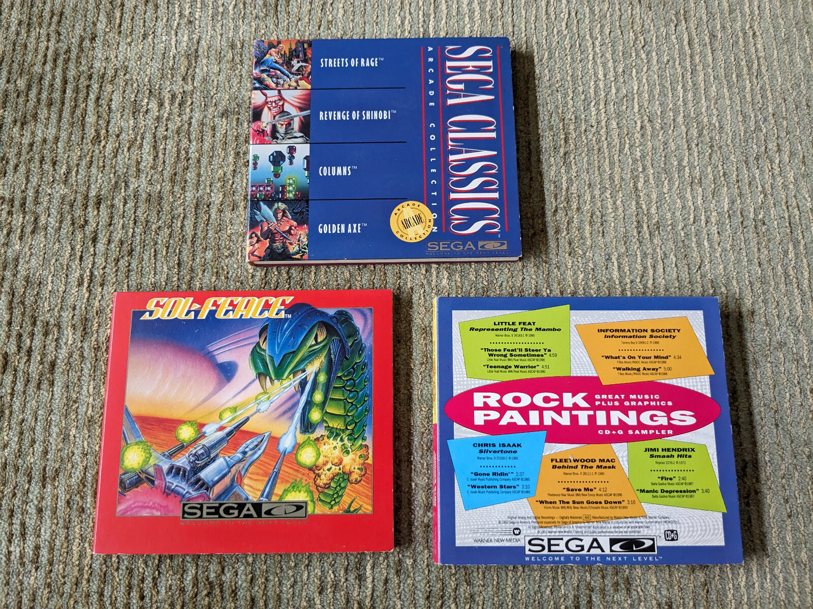 SEGA CD Front Loading Model 1 Console Core System CIB SEGA REFURBED FULLY TESTED