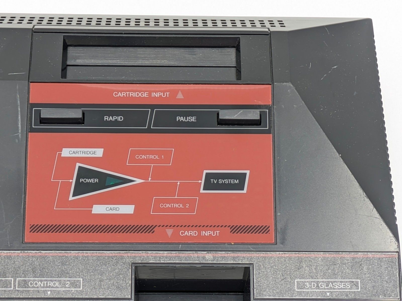 Sega Master System Console MK-2000 NTSC-J Japan Tested w/ Controller