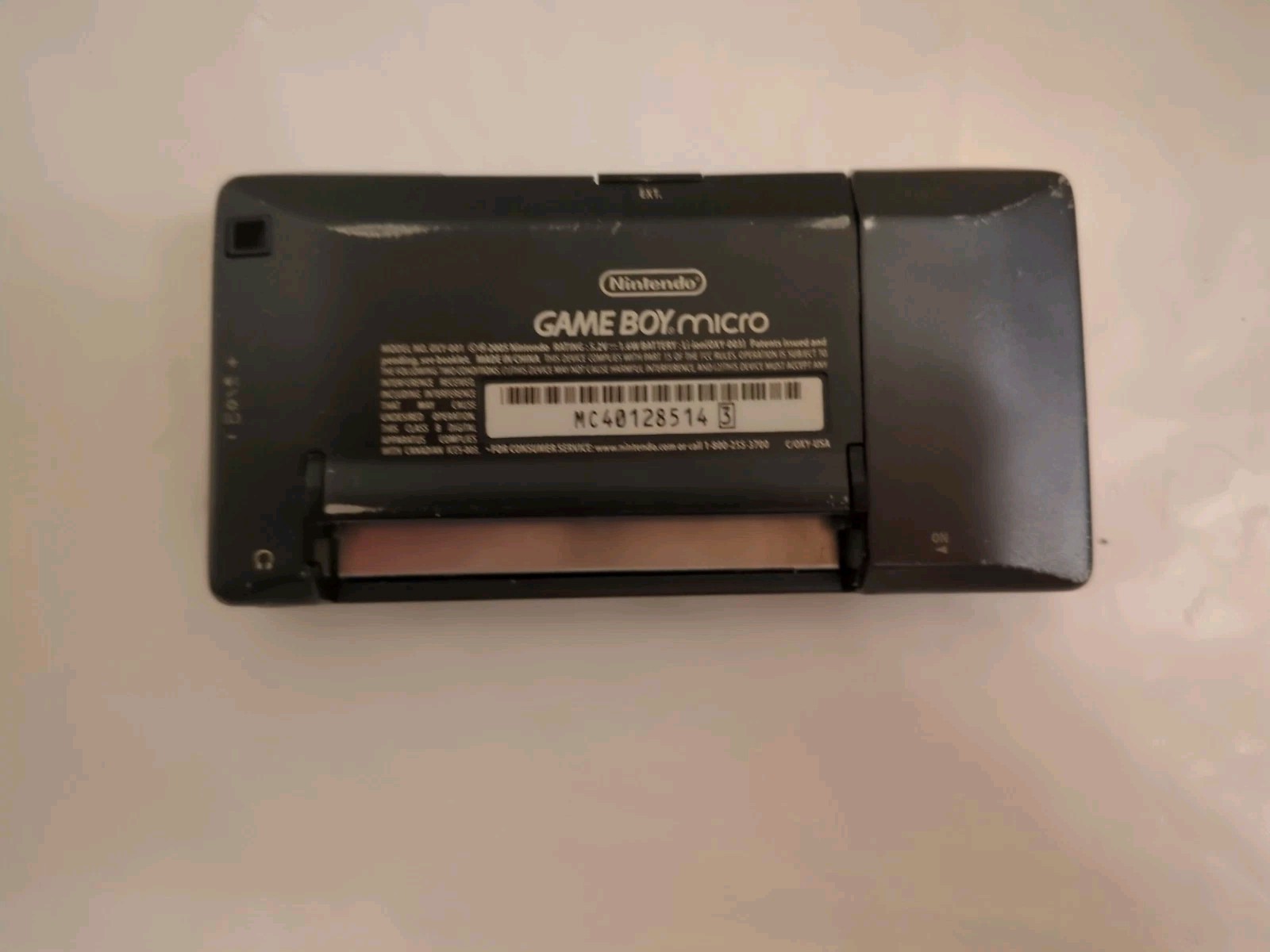 Nintendo Gameboy micro Ladybug Face Plate Portable Console Handheld System