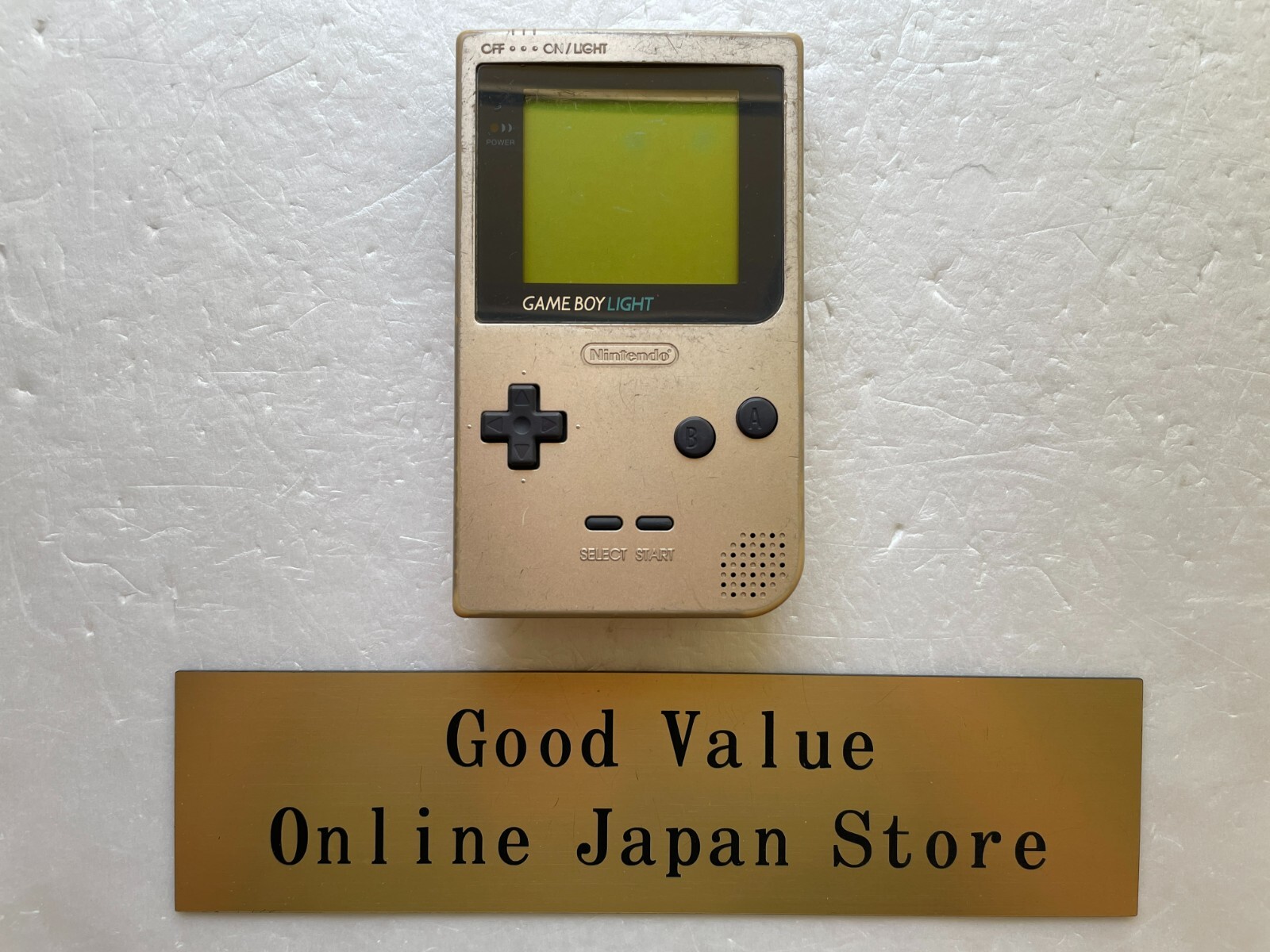 Nintendo Gameboy Light Gold MGB-101 Console Used from Japan