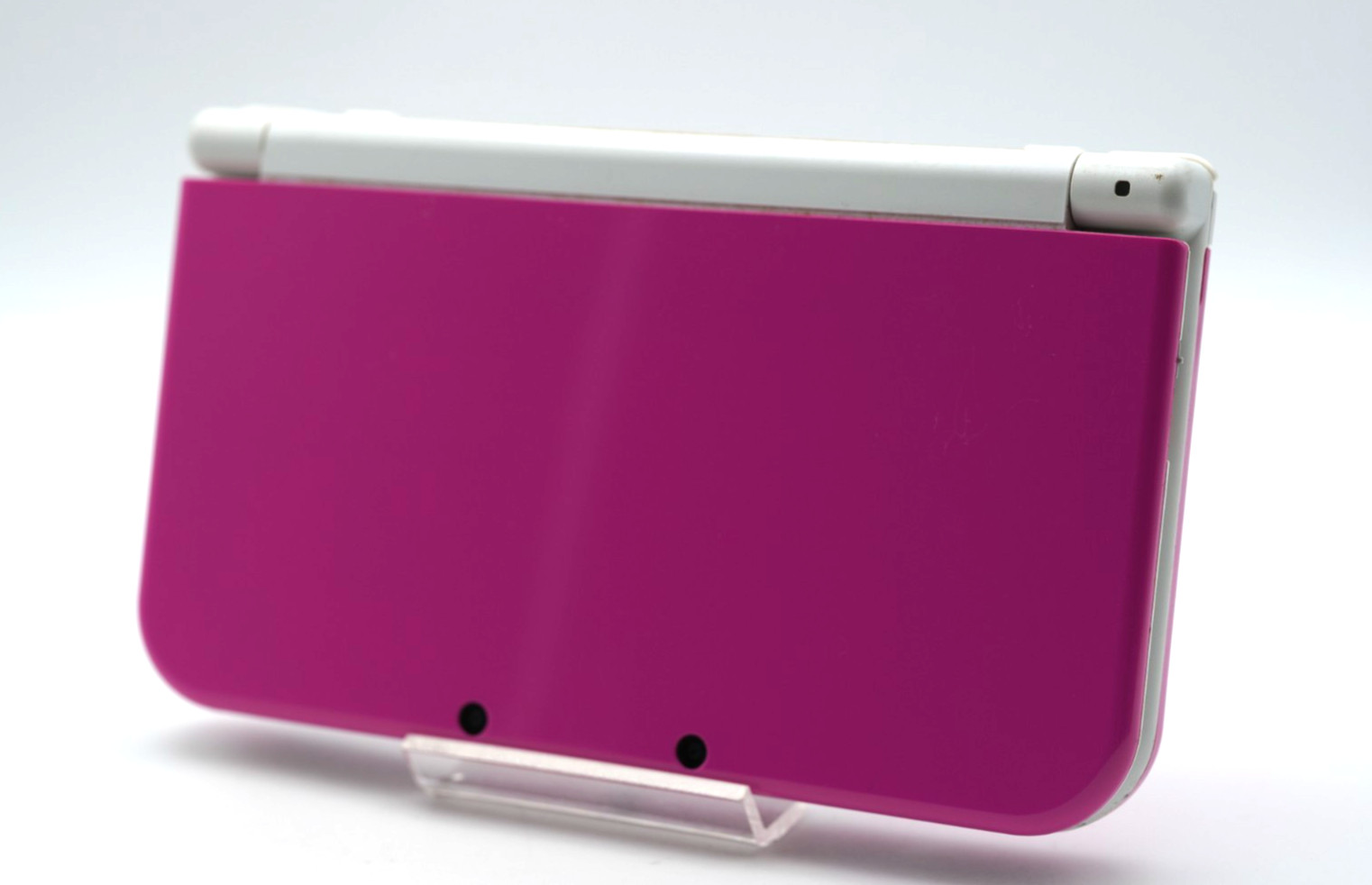 [Region Free] New Nintendo 3DS XL LL Console Pink White [Bottom IPS] English #02