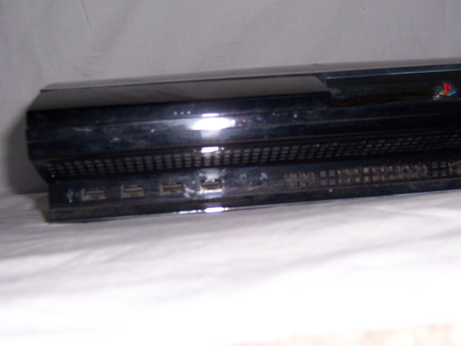 Playstation 3 Fat CECHA01 PS3 Backwards Compatible Console & AC Cord ONLY TESTED