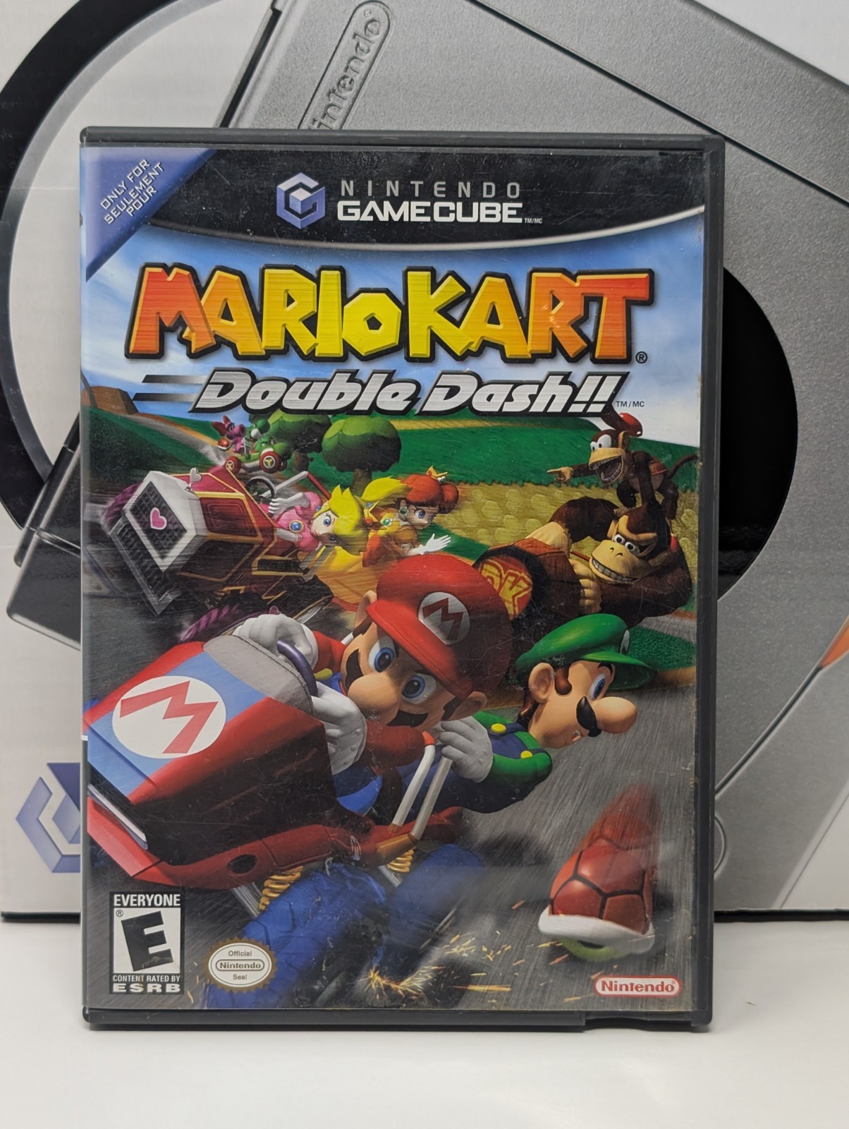 Gamecube Platinum Mario Kart Double Dash – CIB Complete