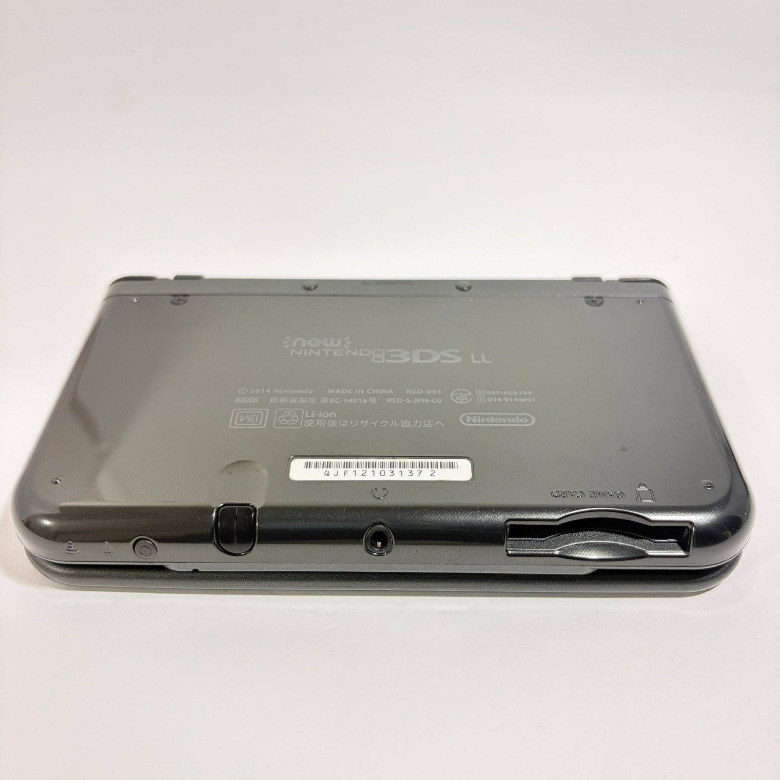 Dual IPS Nintendo New 3DS XL LL Metallic Black Console Tested Japan