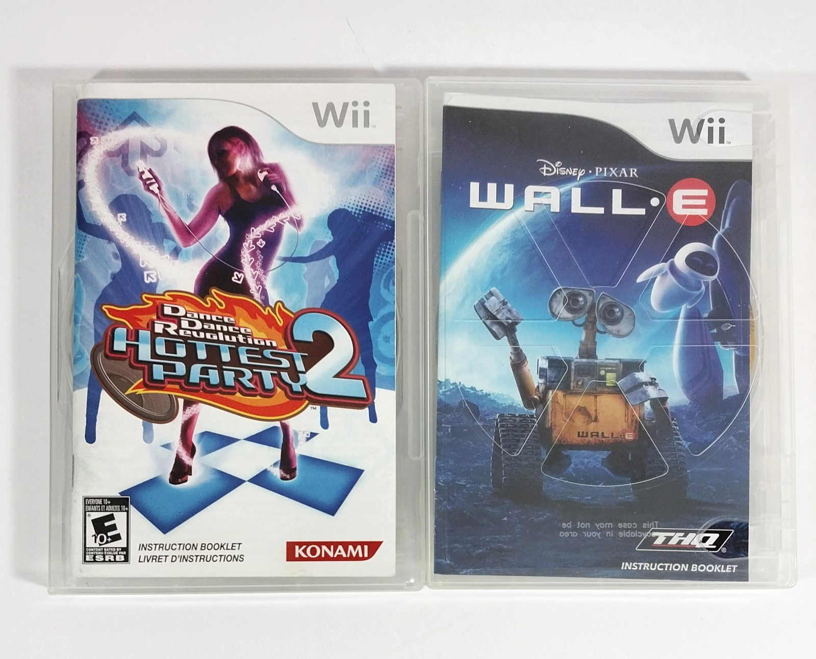 Nintendo Wii Gaming Console Bundle 1 Remote 1 Racing Wheel 7 Games
