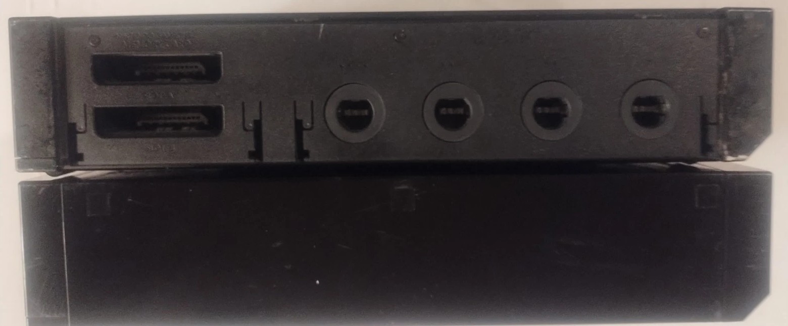 2x Black Nintendo Wii Console Bundle RVL-001 + RVL-101 Worx Fine free shpg
