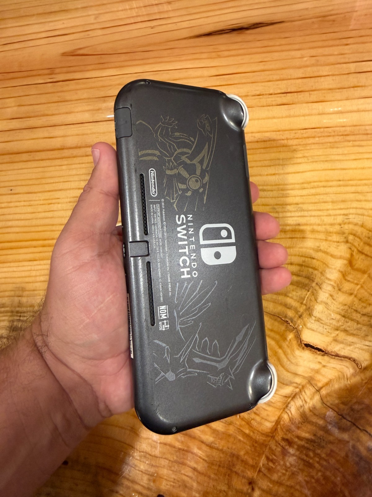 Nintendo Switch Lite Handheld Console – Dialga Palkia Edition (Tested & Working)