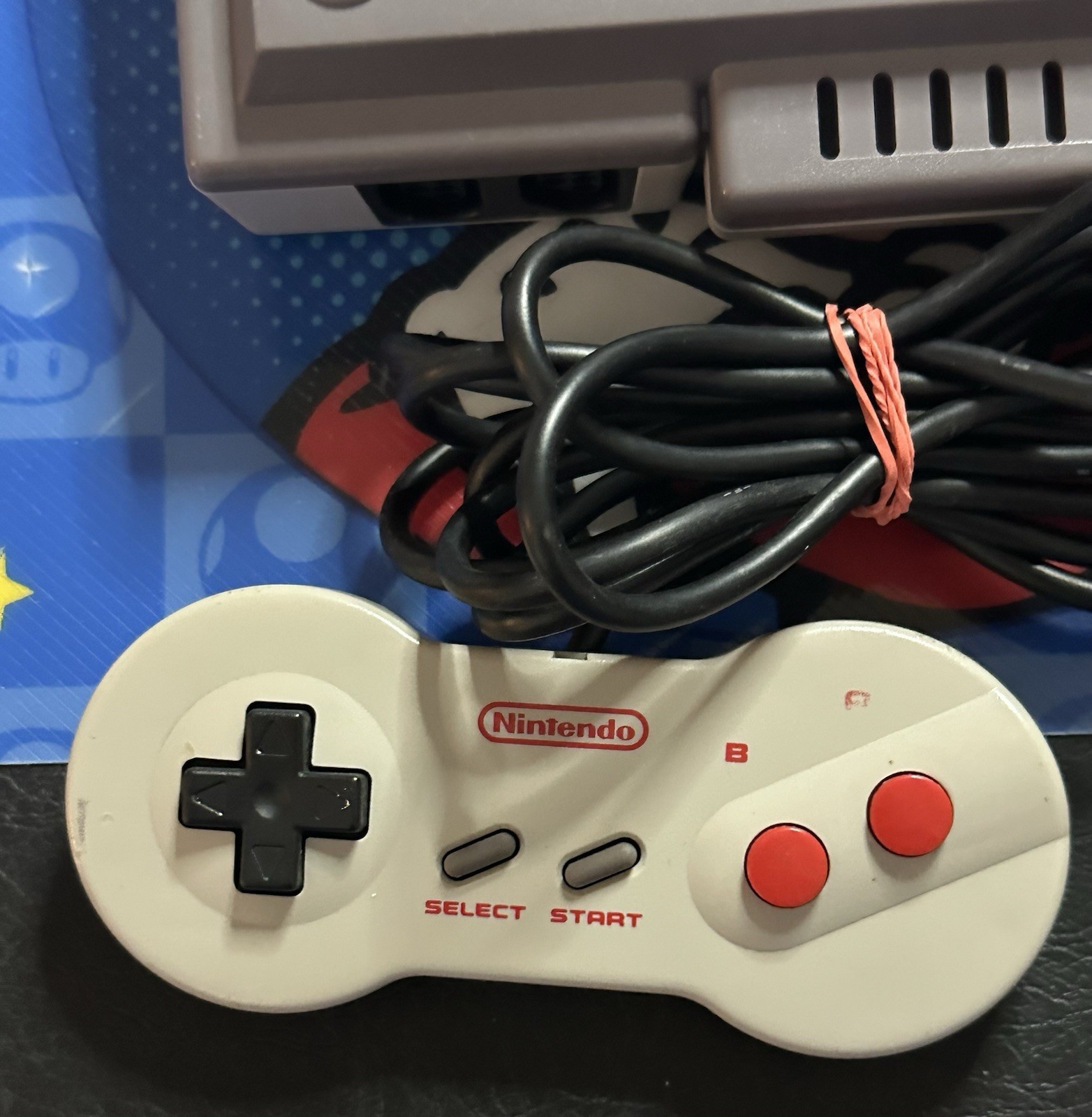 Nintendo NES Top Loader Console System NES-101, OG Dog Bone Controller & Cords!