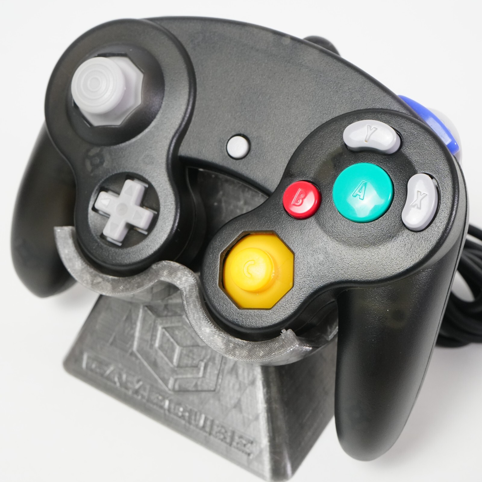 Nintendo GameCube Translucent Black Shell Console NTSC U-C/J Region Switch Mod