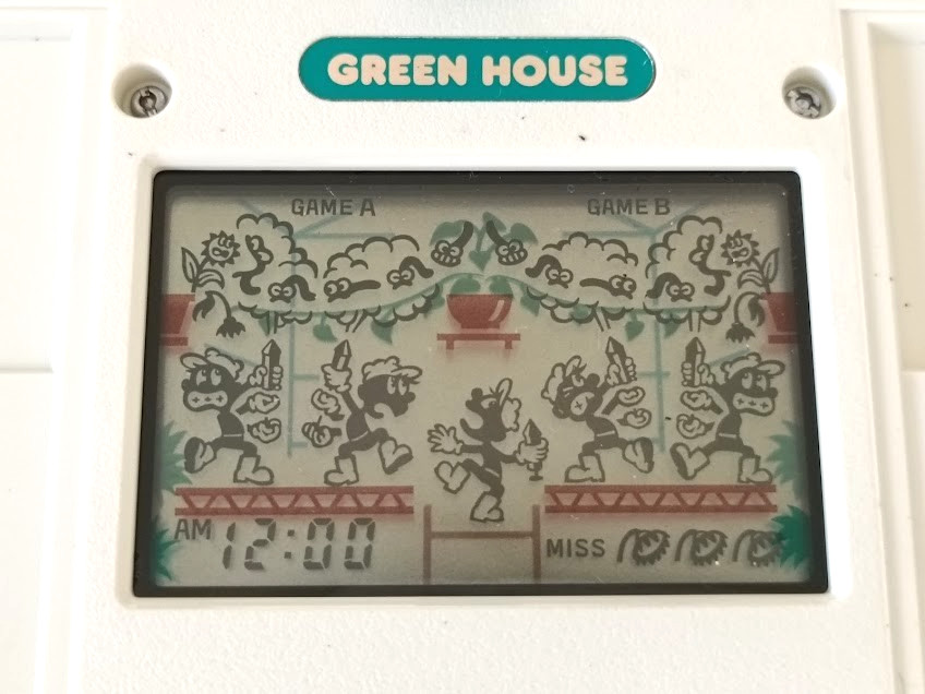 Nintendo GH-54 Game and Watch LSI Game Green House Tested Used Japan #34025745