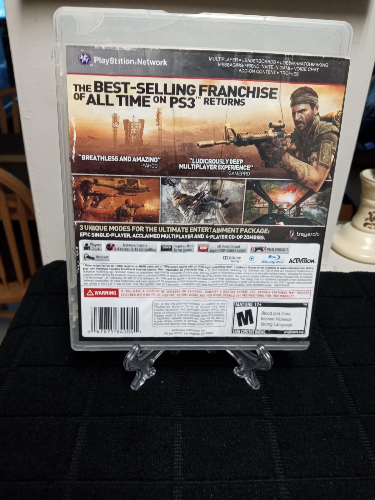 Sony PlayStation 3 Slim Black Console. 160 GB. tested and working. Very clean.