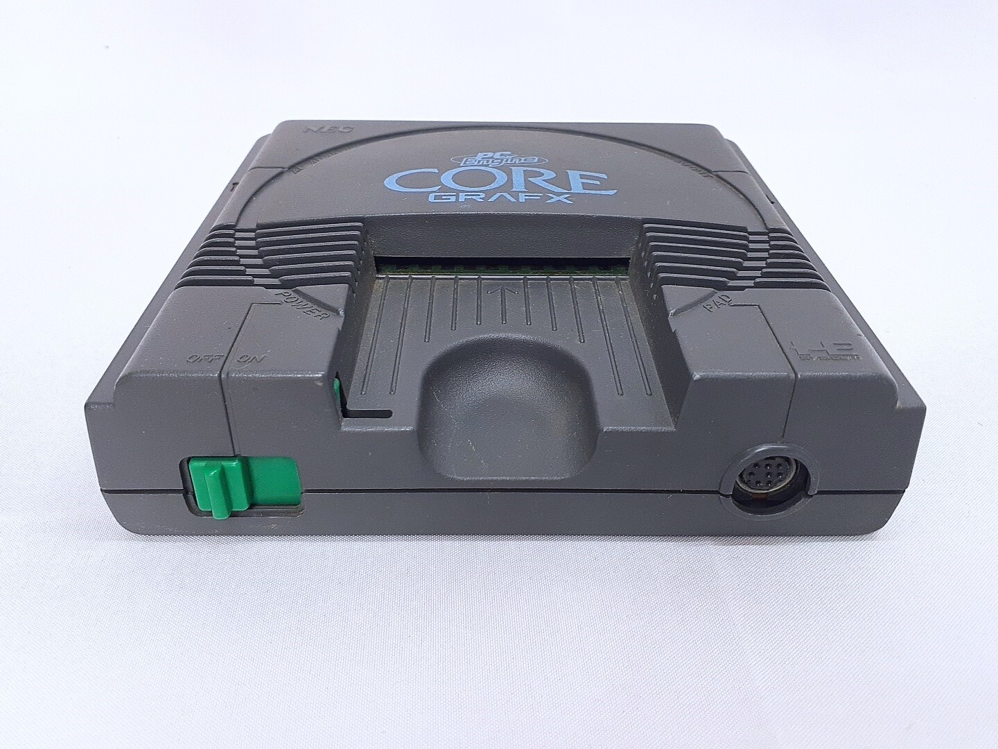 PC Engine CORE GRAFX console 3button + Street Fighter II” Case NTSC-J Tested