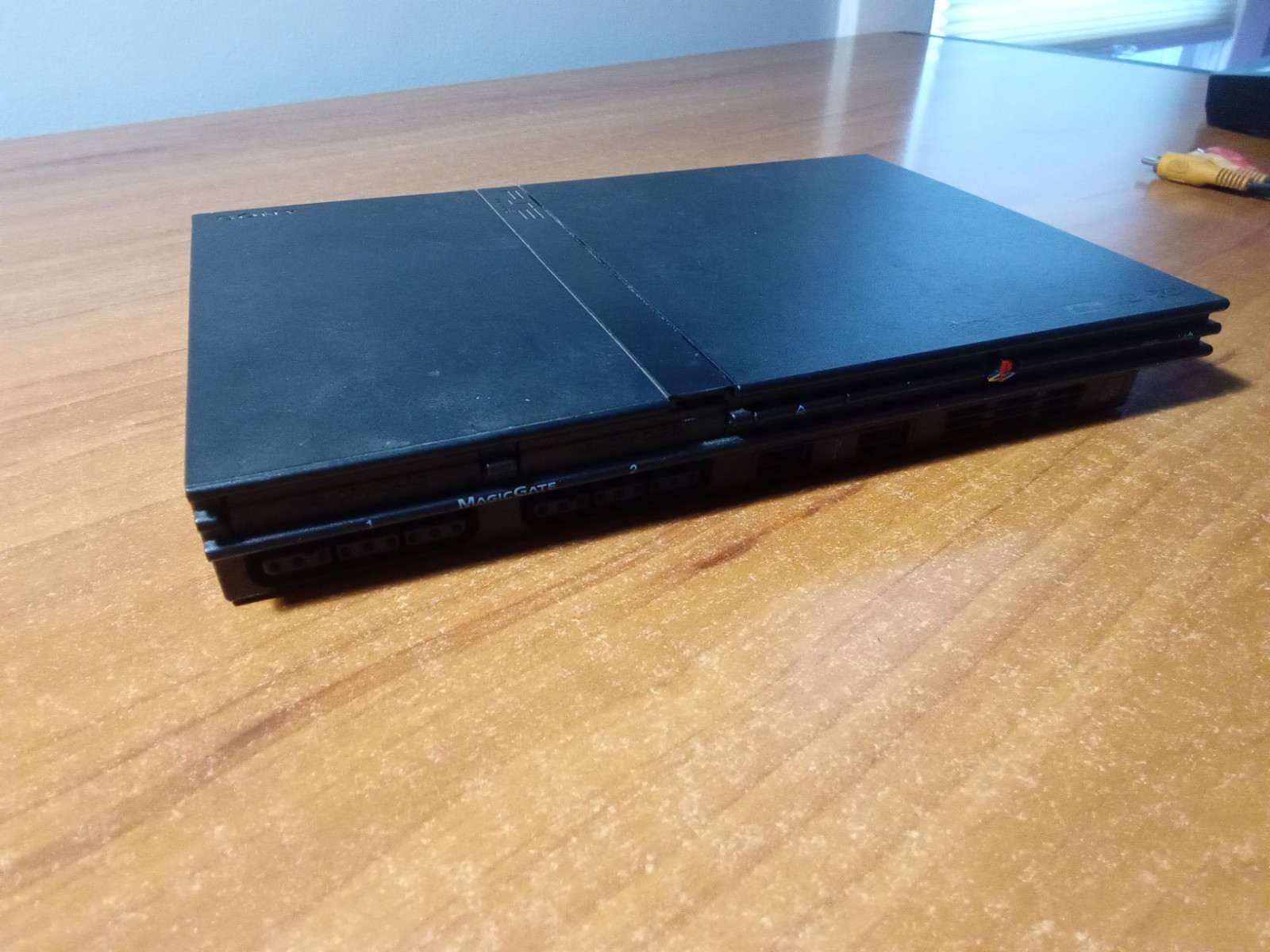 Sony PlayStation 2 Slim PS2 Console + Cables Bundle *TESTED*