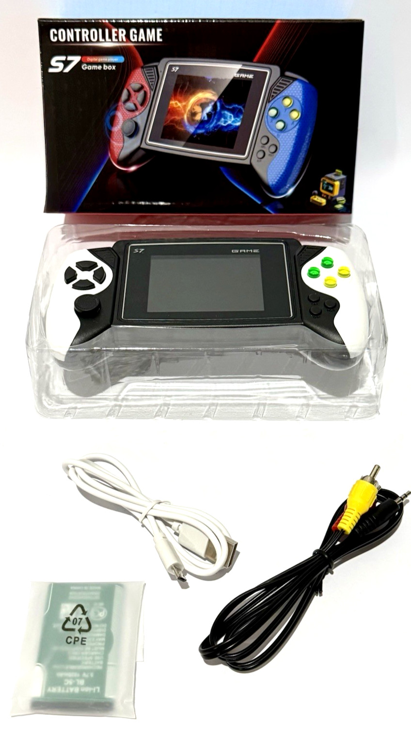 S7 Game Box Handheld Console with Built-In Games 620 Games total