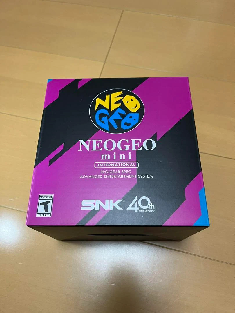 NEOGEO Mini International Edition SNK 40th Anniversary Console New