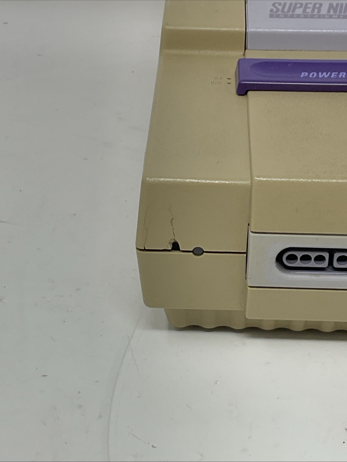 Super Nintendo- SNES – Home Console – Gray – Tested – Working