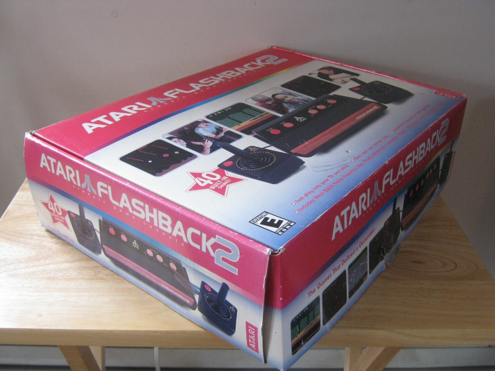 Atari Flashback 2 Classic Game Console 40 Built In Games