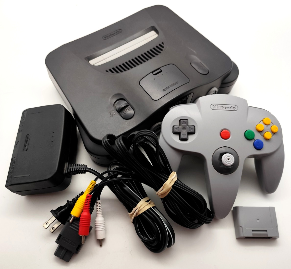 Nintendo 64 Gray Home Console System – Tested & Cleaned W/ Video! A